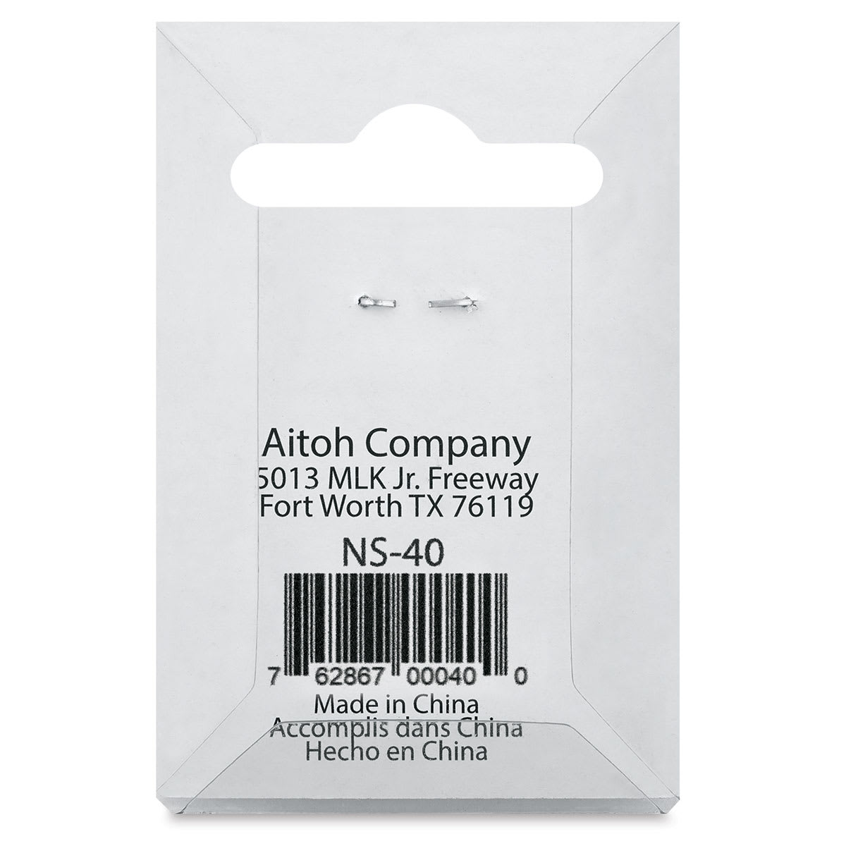 Aitoh Hand Paper Drill Bit - 4 mm (Back of packaging)