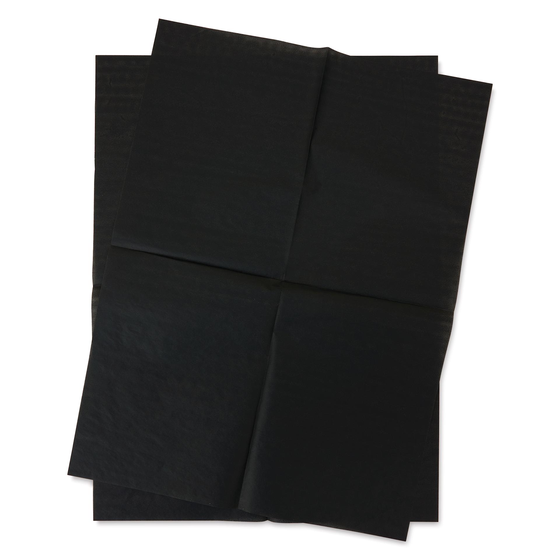 Mona Lisa Graphite Paper - Black, 9" x 12", Pkg of 2