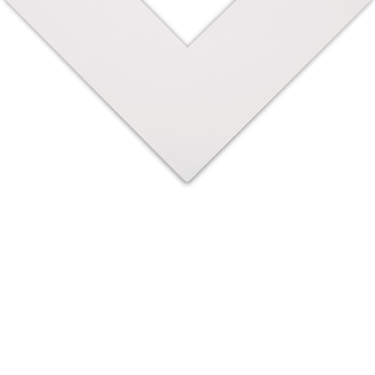 Crescent Berkeley Cream Core Matboard - 32" x 40", Super White / Superwhite