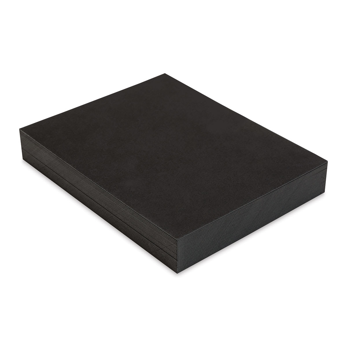 Lineco Cotton Rag Museum Mounting Boards - Pkg of 25,  Black, 8" x 10"