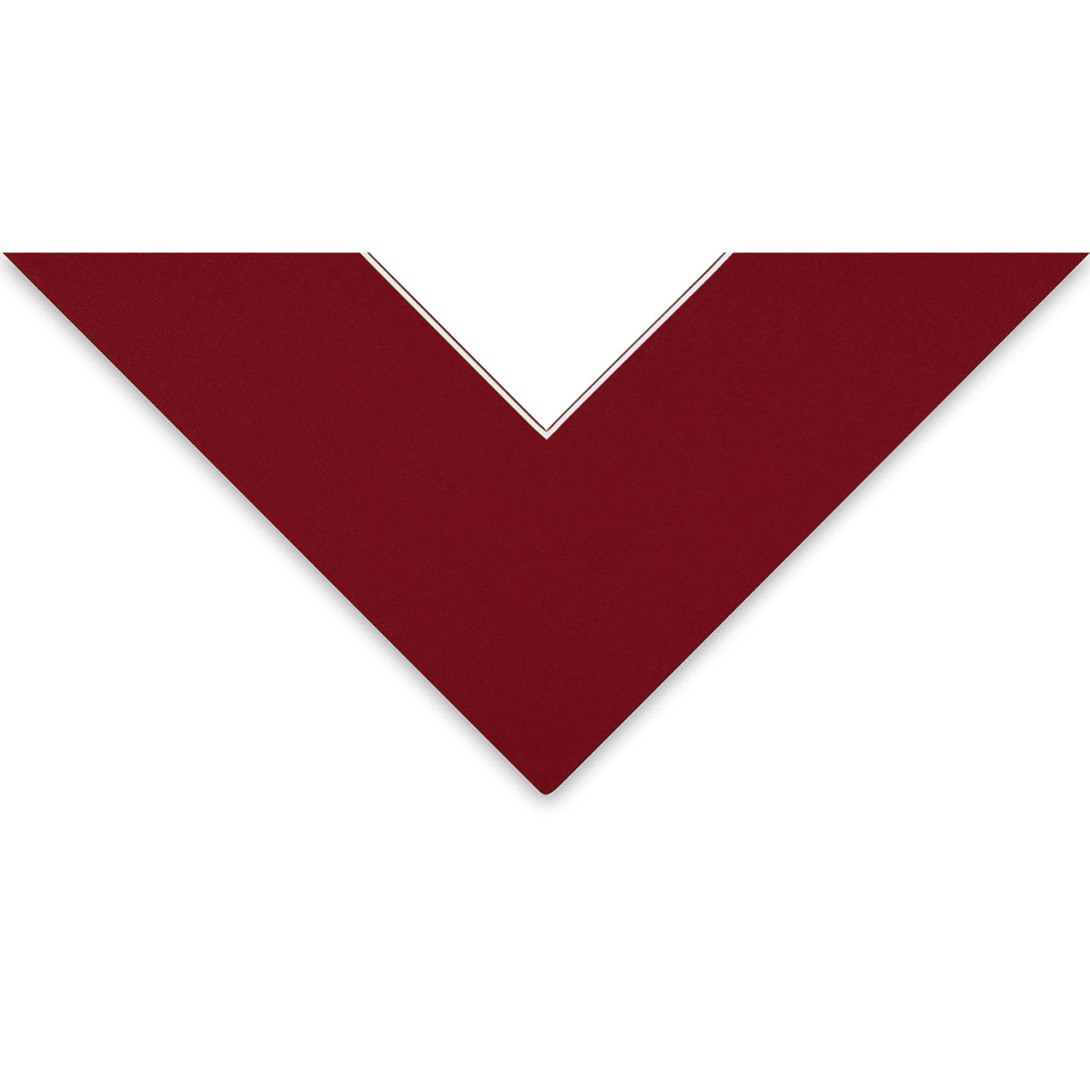 Bainbridge Novacore Matboard - 32" x 40", Fireball Red