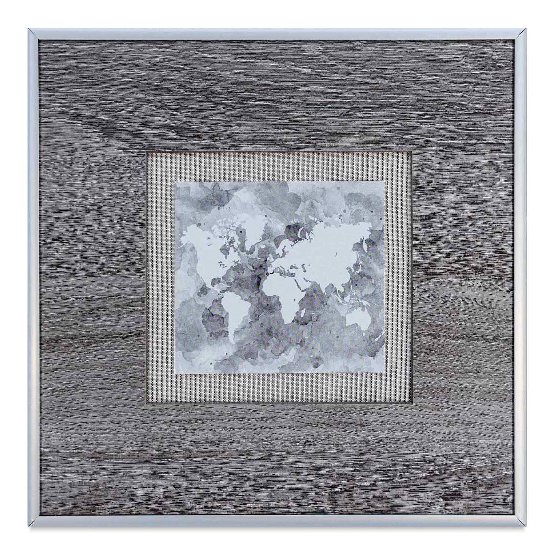 Nielsen Bainbridge Arbor Woodgrain Matboard - 32" x 40", Smokewood, mat framed