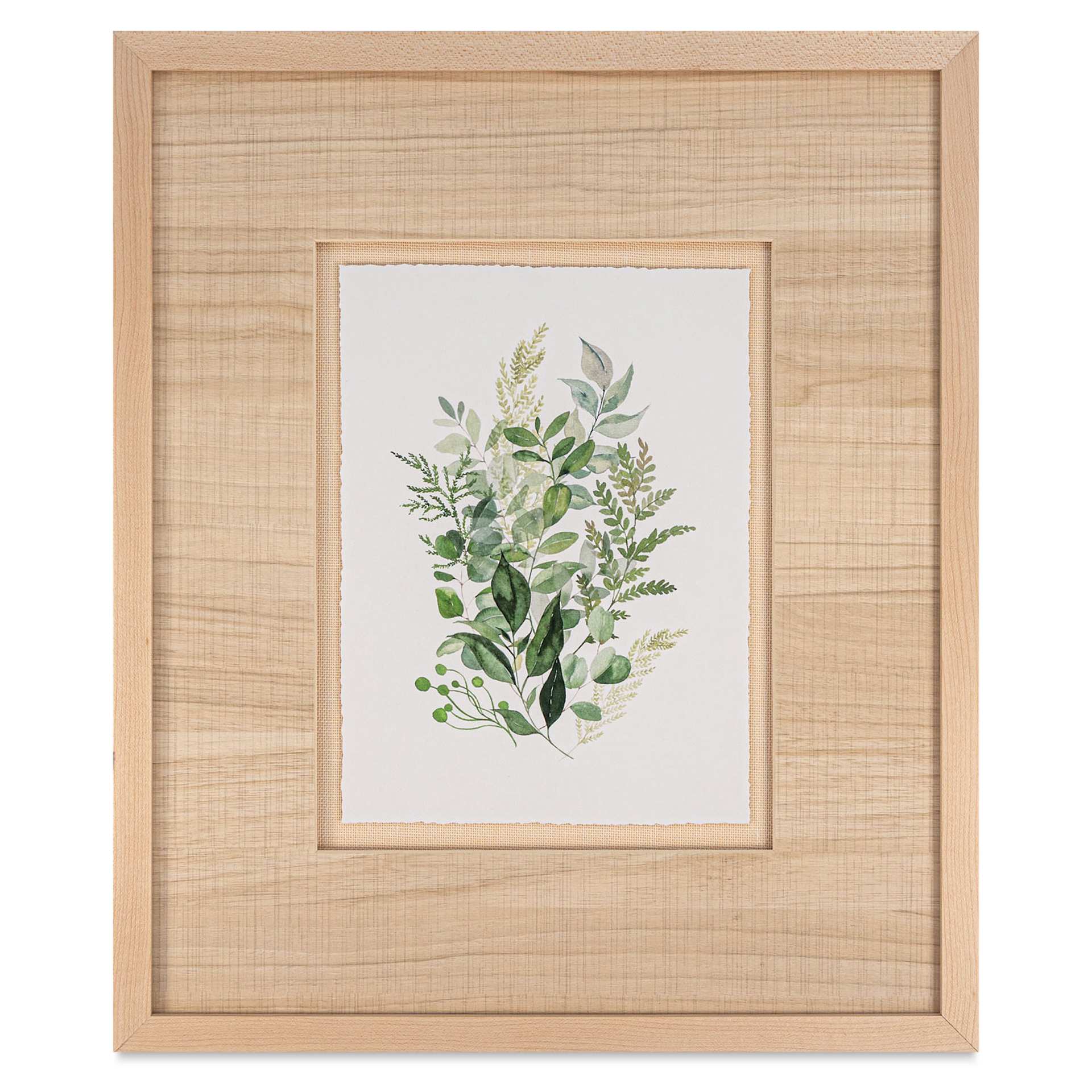 Nielsen Bainbridge Arbor Woodgrain Matboard - 32" x 40", Sandalwood, mat framed
