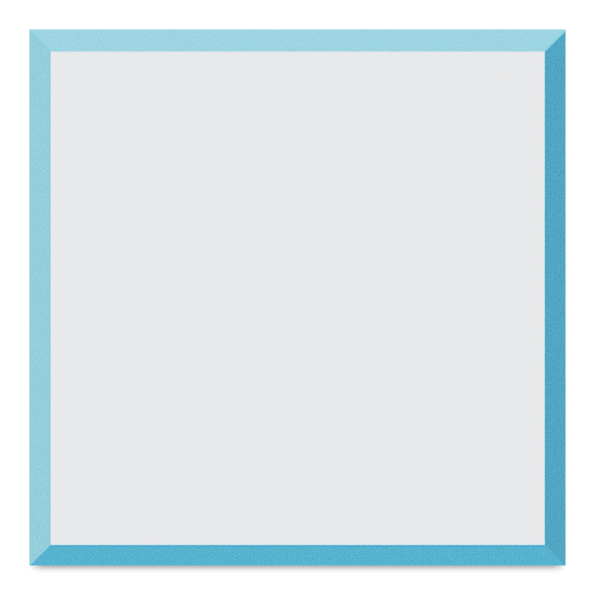 Crescent BriteCore Matboard - 32" x 40", White on Aqua
