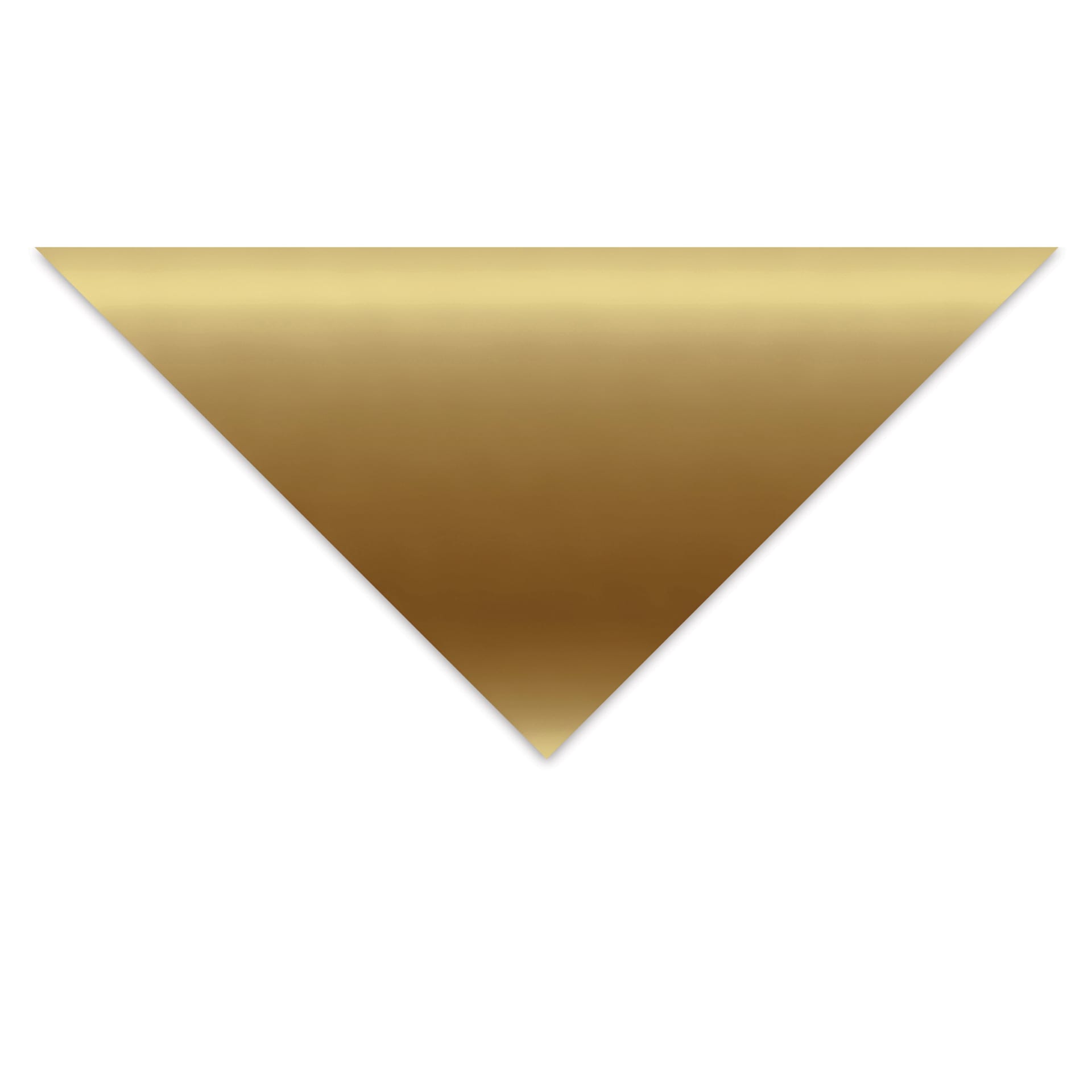 Crescent Berkeley Metallic White Core Matboard - 20" x 32", Gold Foil