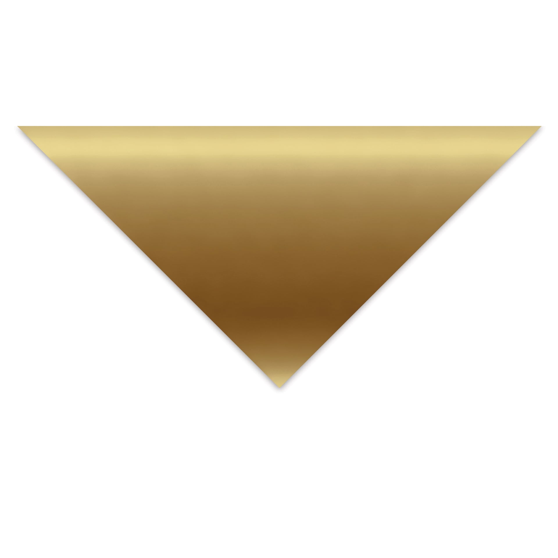 Crescent Berkeley Metallic White Core Matboard - 32" x 40", Gold Foil
