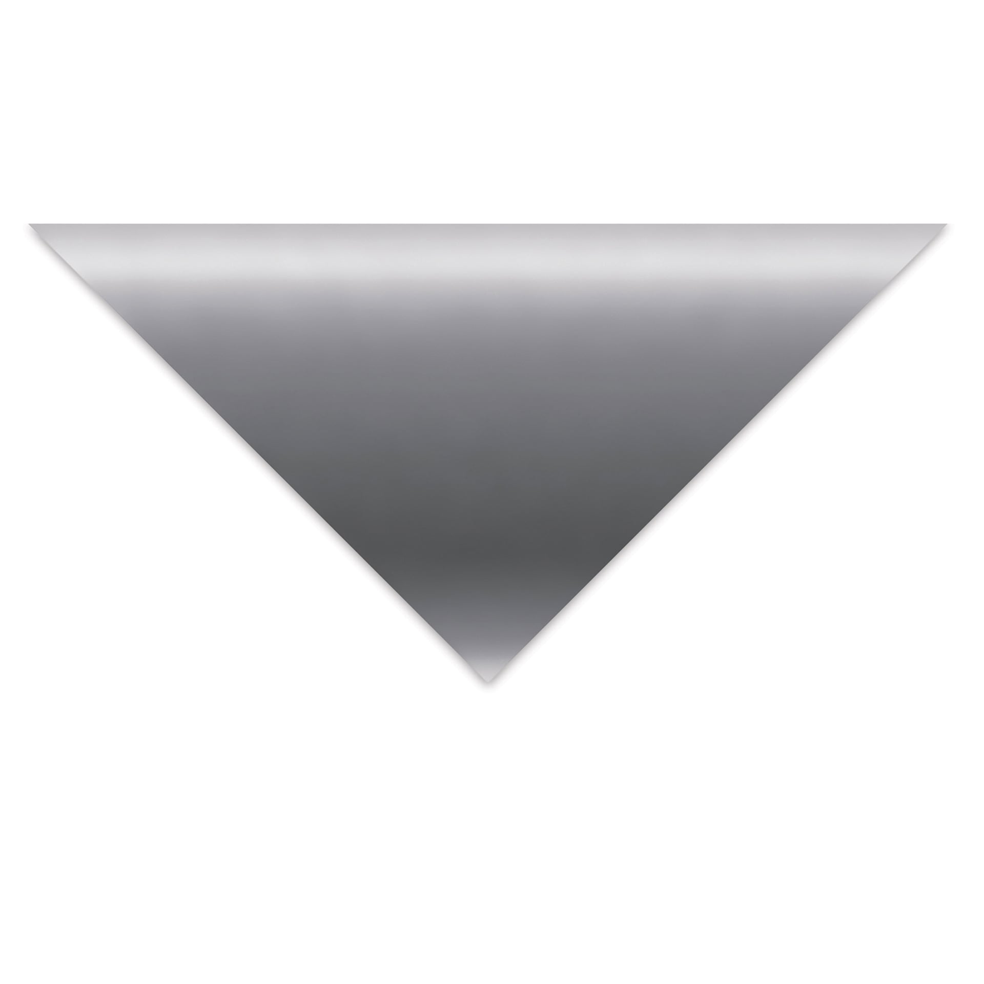 Crescent Berkeley Metallic Cream Core Matboard - 20" x 32", Silver Foil