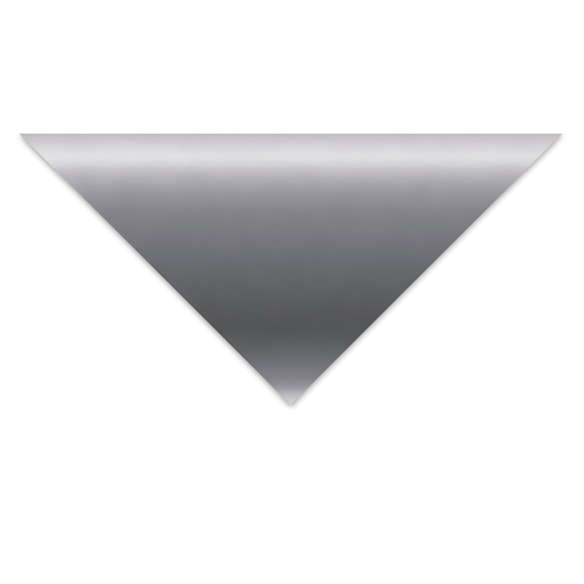 Crescent Berkeley Metallic White Core Matboard - 20" x 32", Silver Foil