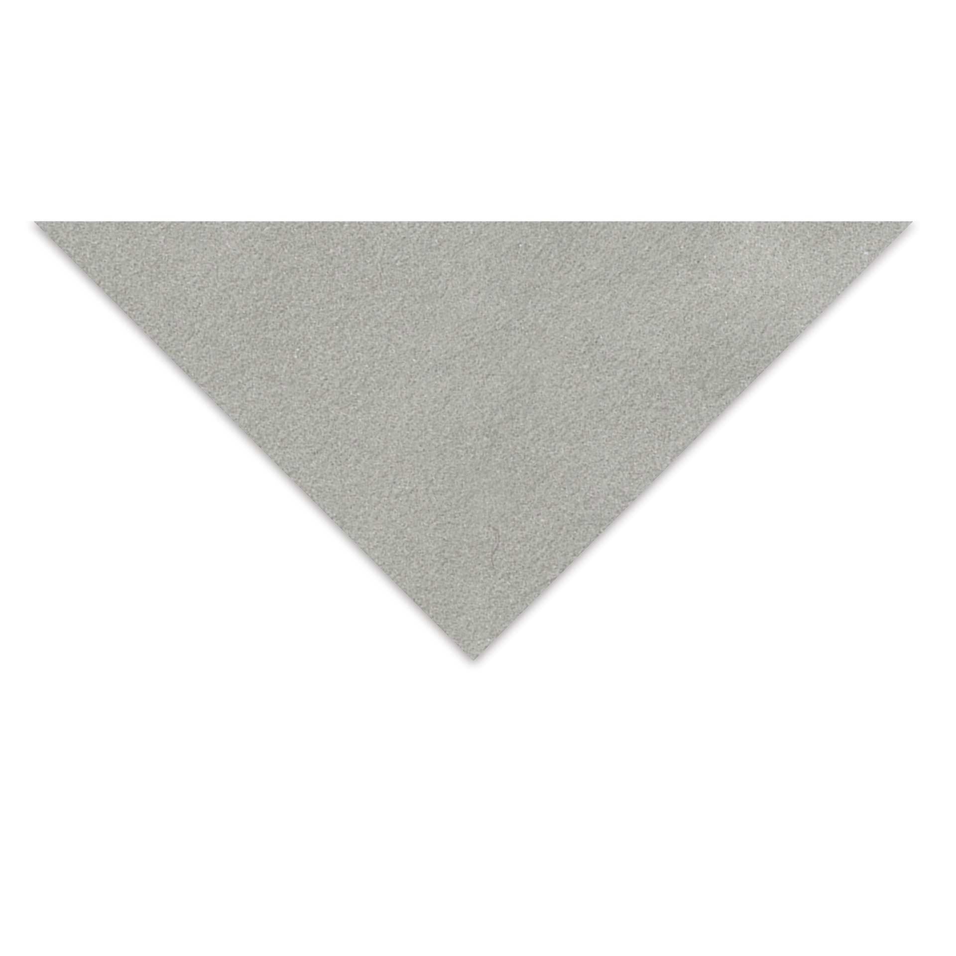 Crescent Berkeley Suede White Core Matboard - 32" x 40", Smoke, 4-ply, corner