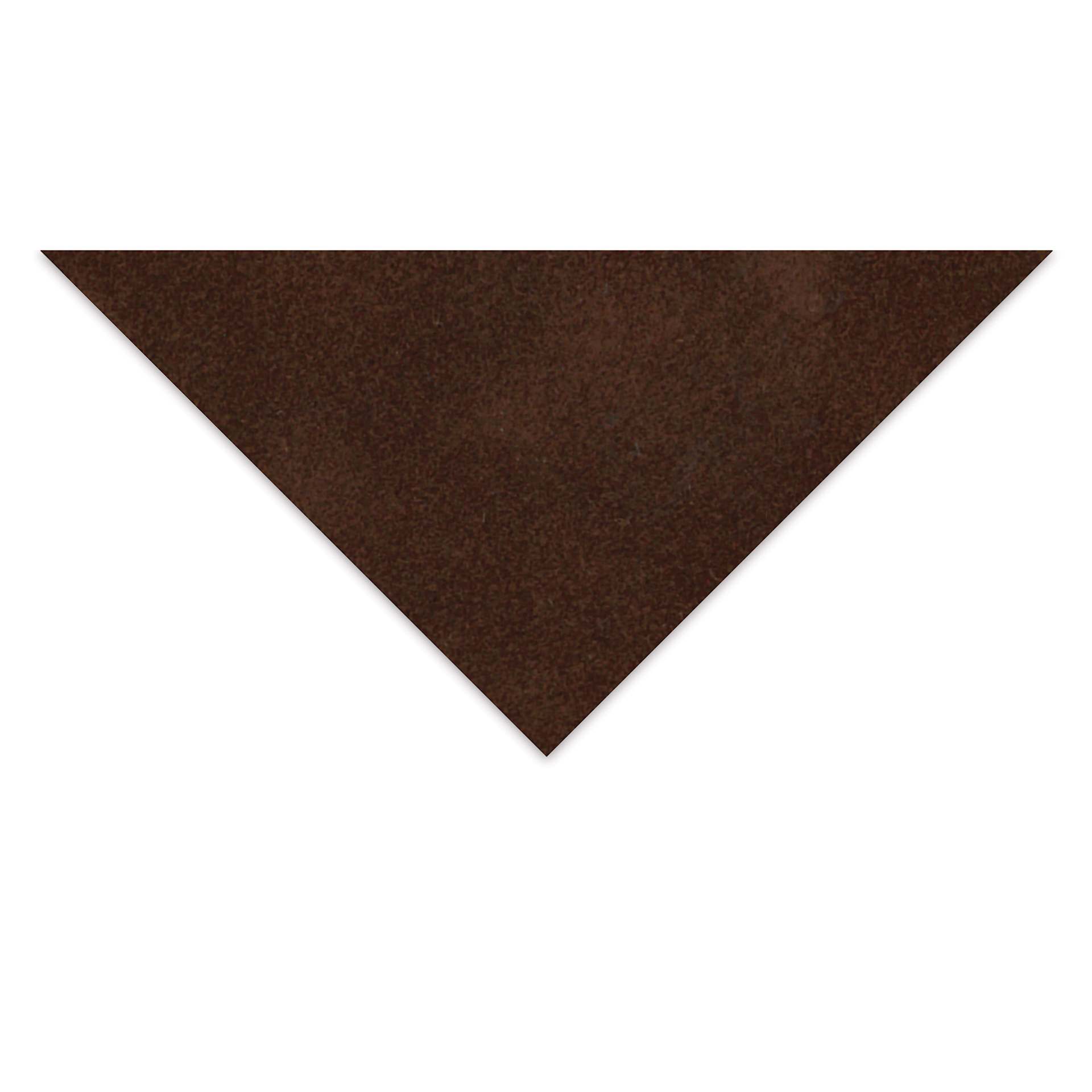 Crescent Berkeley Suede White Core Matboard - 32" x 40", Cocoa, 4-ply, corner