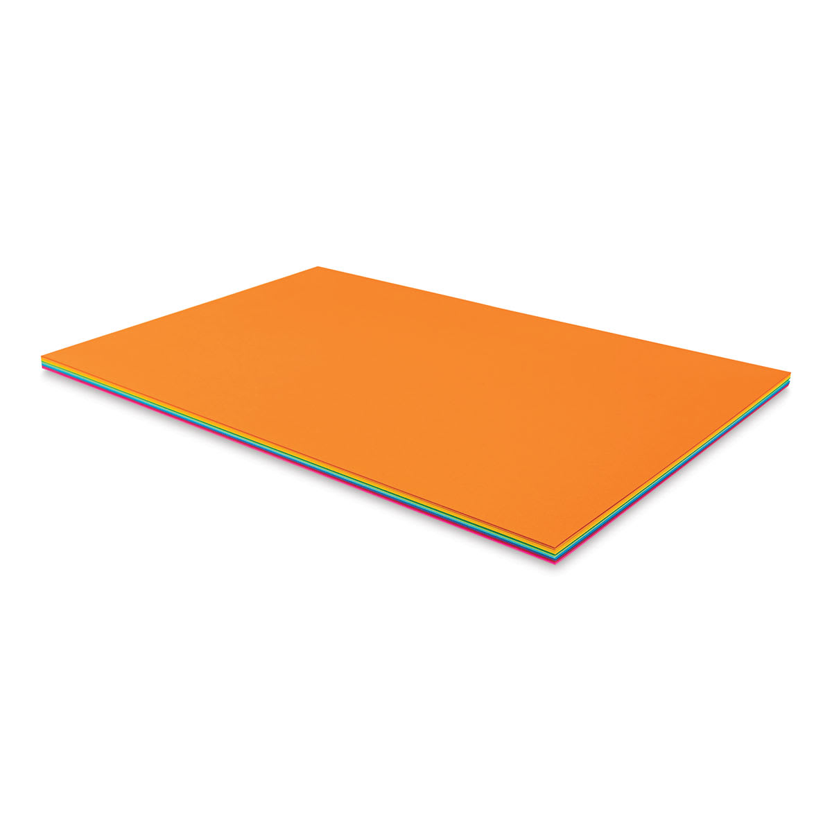 Hygloss Bright Tag Pack - 11" x 17", Pkg of 48, unwrapped paper pack laid out