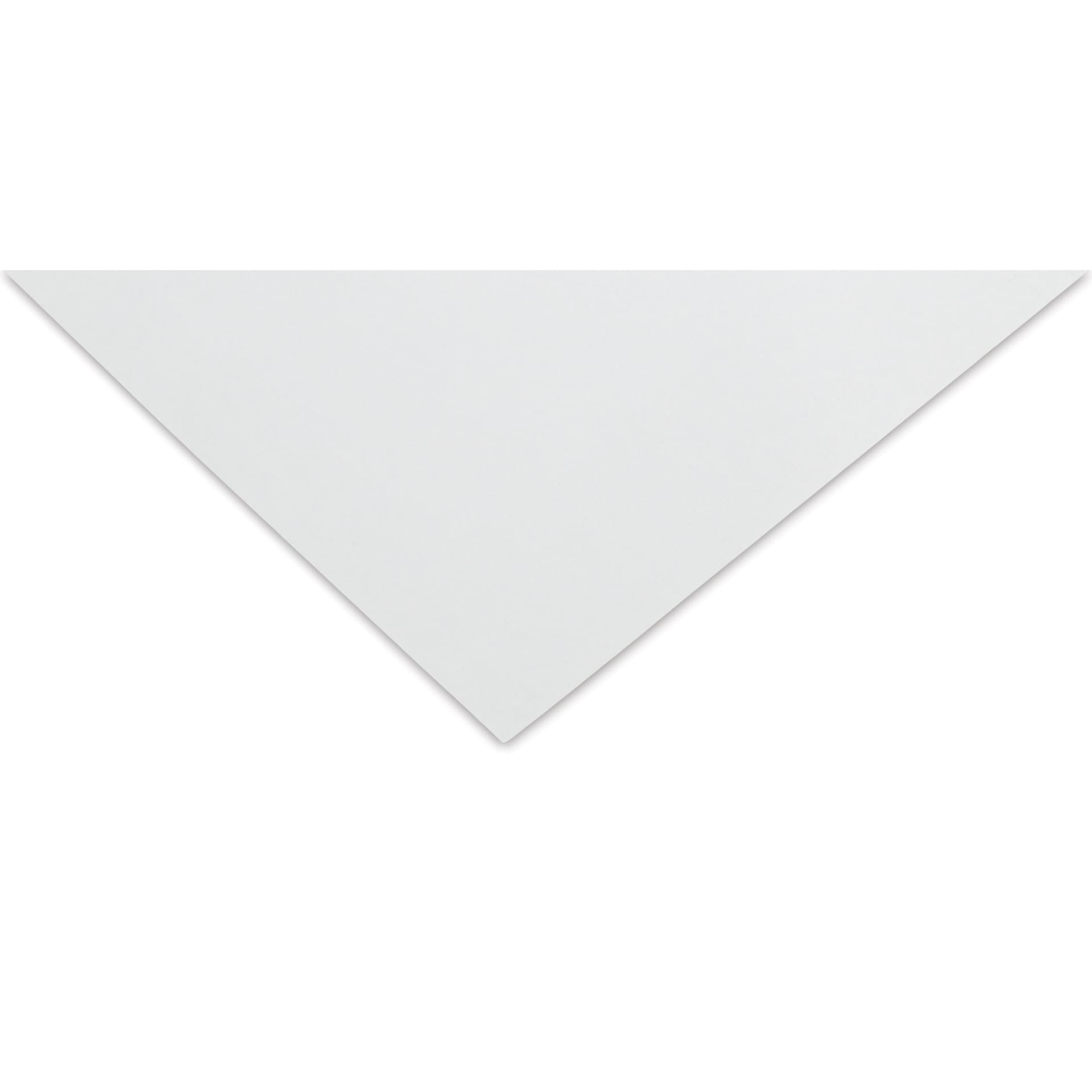 Pacon Railroad Board - 22" x 28" x 4 Ply, White, 50 Sheets, corner of sheet