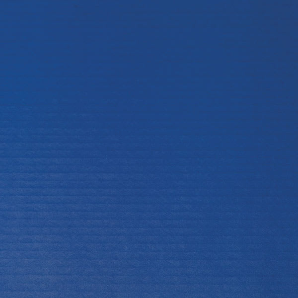 Pacon Colored Presentation Boards - Swatch of Blue board showing corrugation
