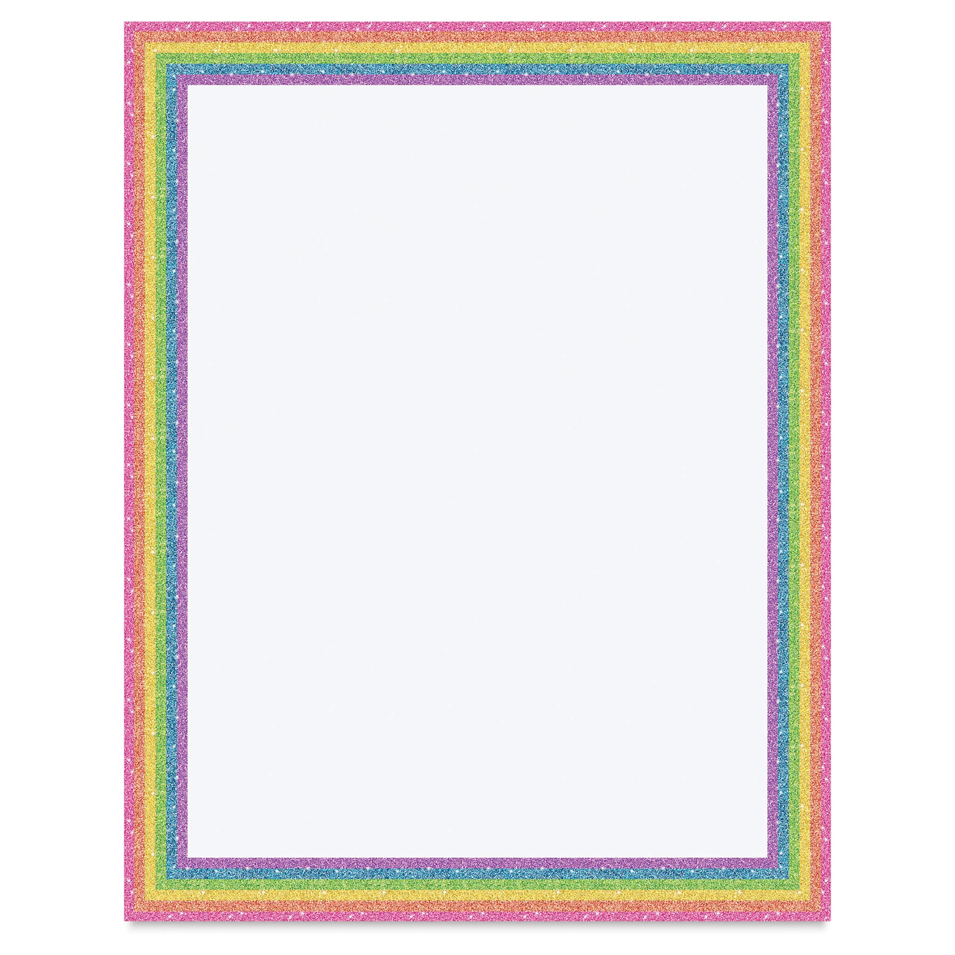 Royal Brites Ultra-Brite Glitter Frame Poster Board - Rainbow Glitter, 22" x 28"