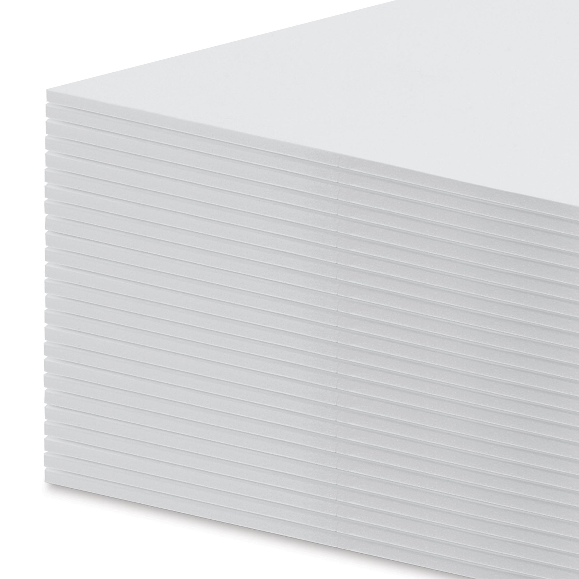 White Foam Board - 20" x 30" x 3/16", Pkg of 25