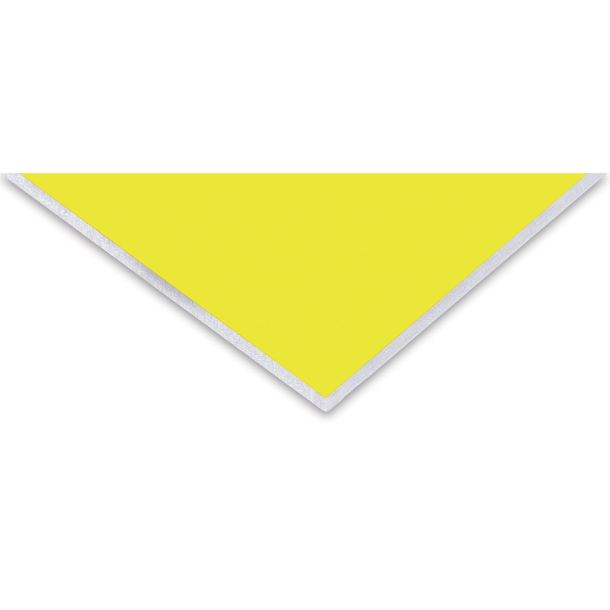 Colored Foamboard - 20" x 30" x 3/16", Yellow, Single Sheet