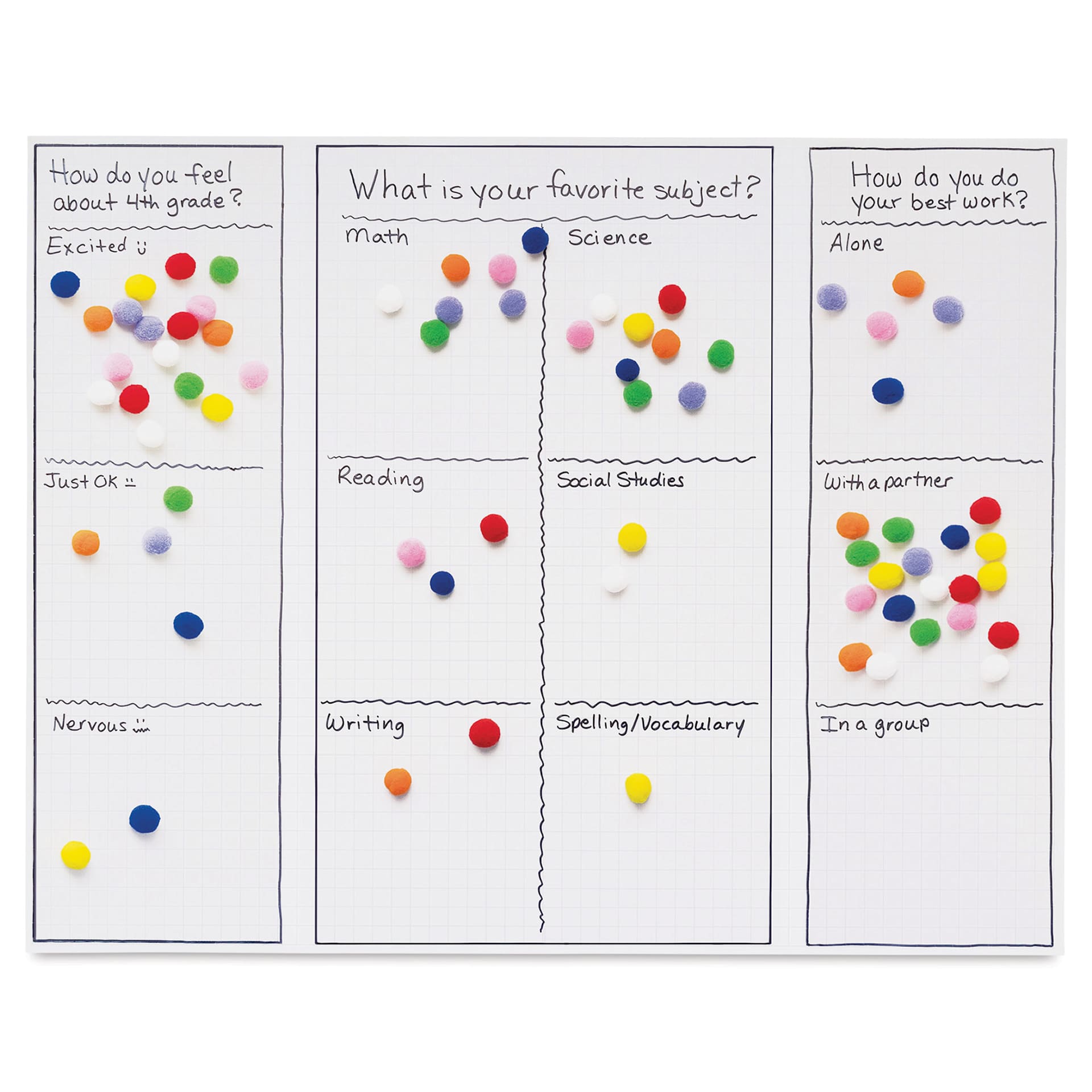 Pacon Ghostline Foam Board - 22" x 28", 3/16", Pkg of 5, example classroom project