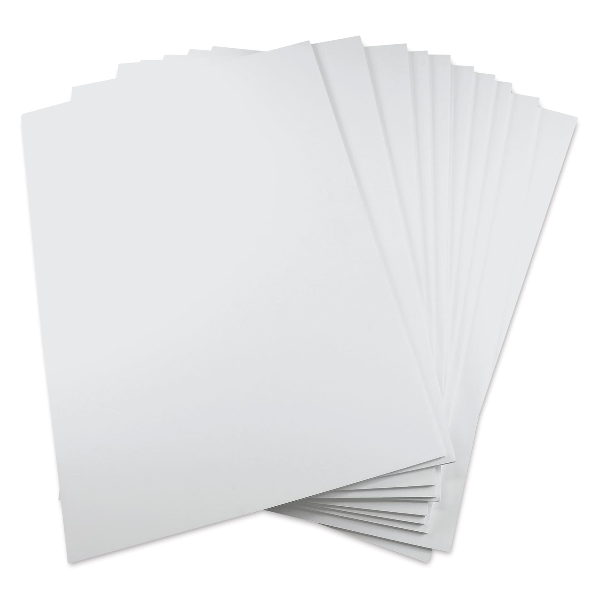Flipside White Foam Boards - 20" x 30" x 3/16", Pkg of 25, fanned out