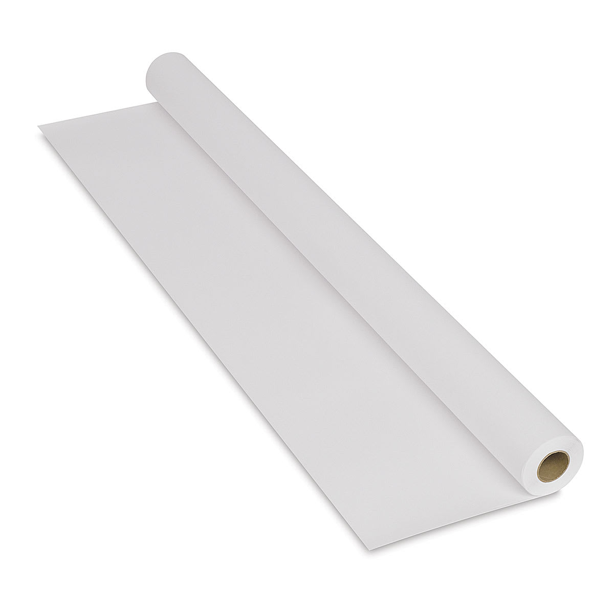 Strathmore 300 Series Bristol Roll - Angled view of slightly unrolled Vellum Roll
