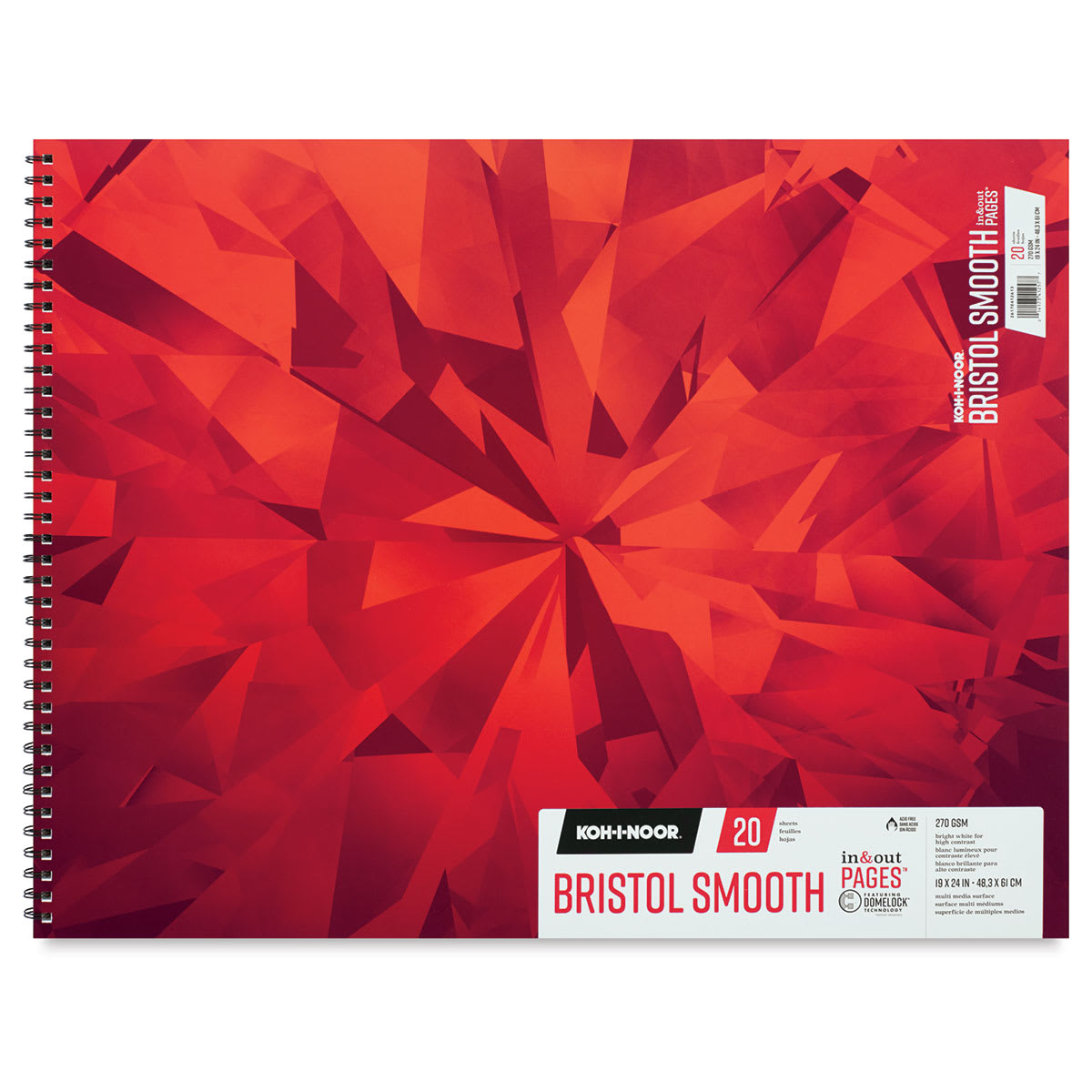 Koh-I-Noor Bristol Pads - Front cover of Bristol Smooth Landscape Pad