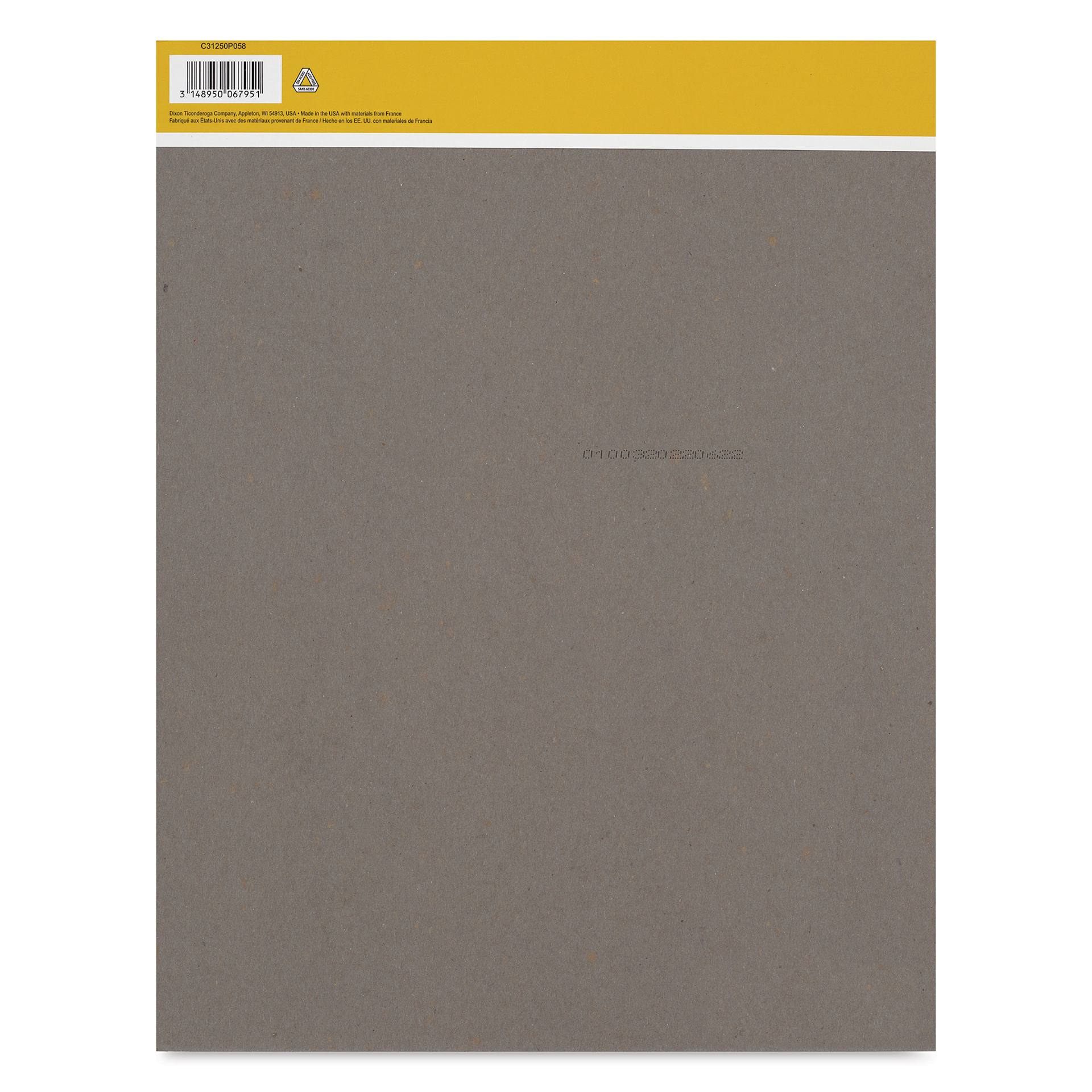 Canson Graduate Bristol Pad - 11" x 14", back cover