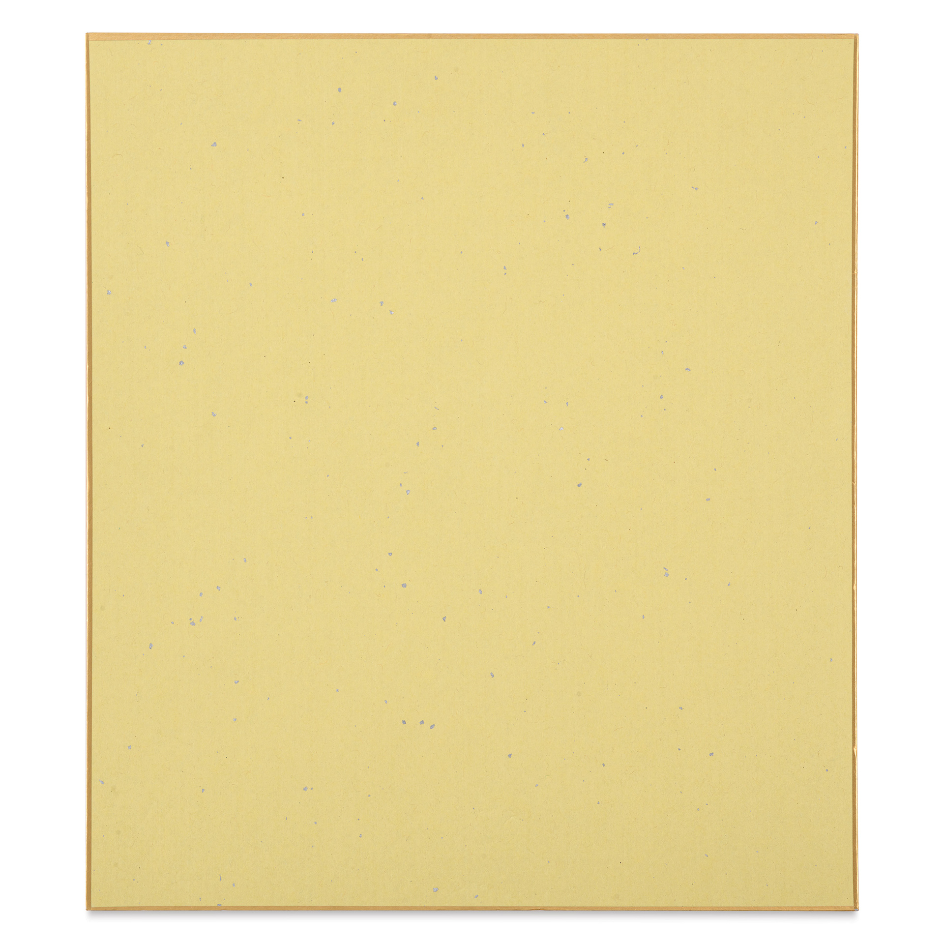 Aitoh Gasen Paper Shikishi Boards - 9-1/2" x 10-3/4", Pkg of 50, back of board