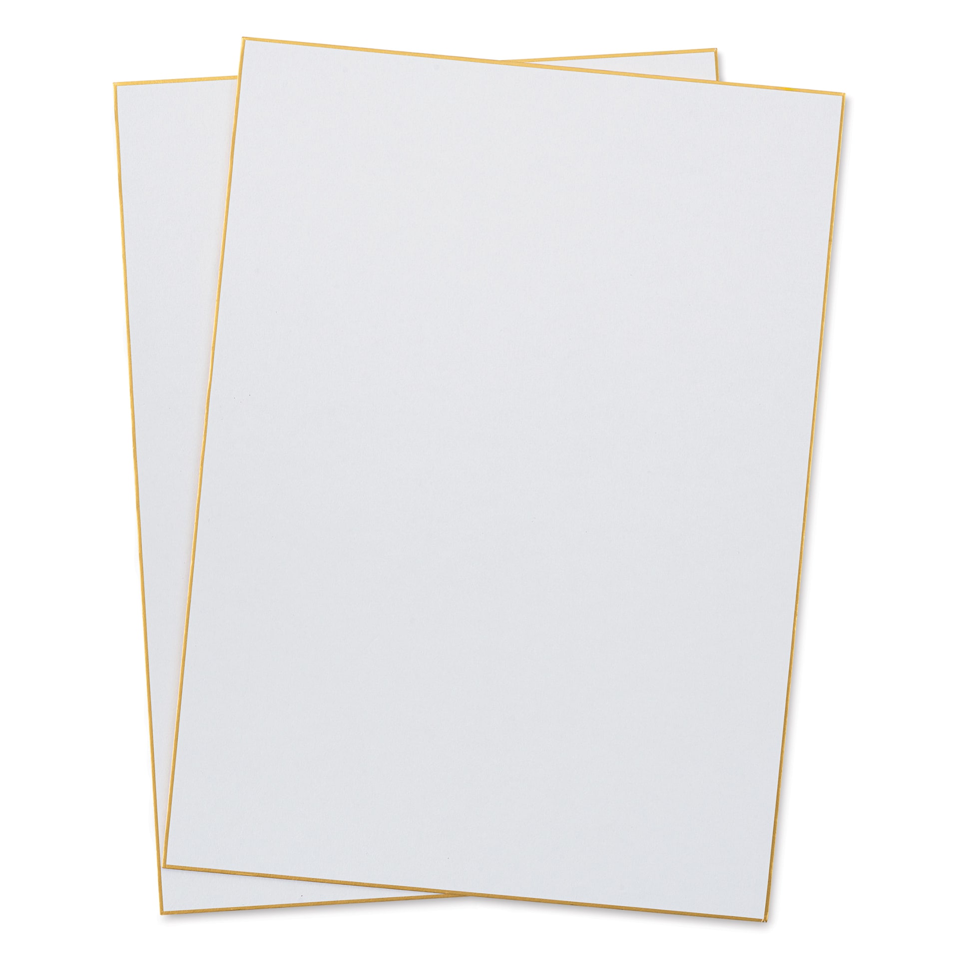 Aitoh Hosho Paper Shikishi Boards - 9-1/2" x 13-1/10", Pkg of 2
