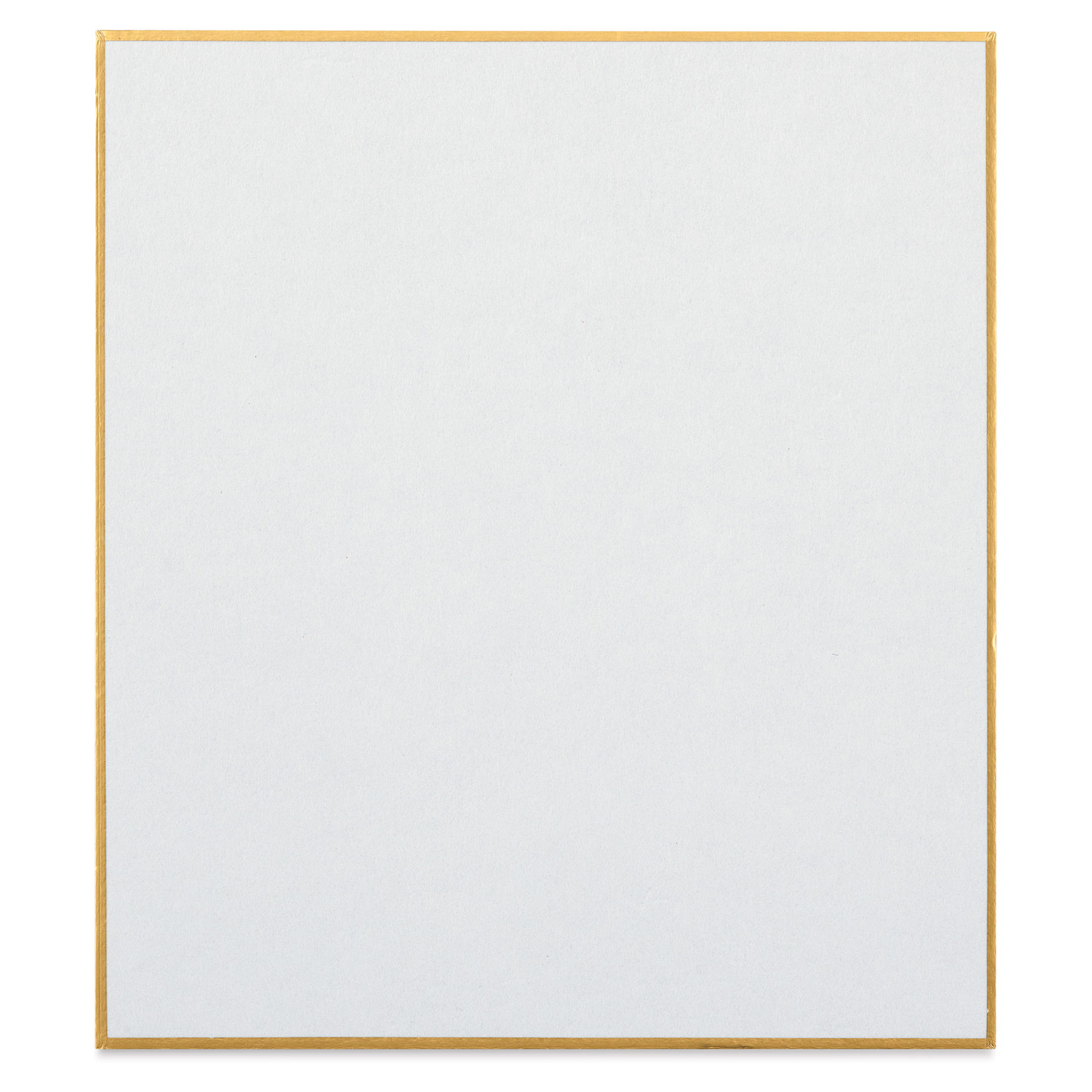Aitoh Hosho Paper Shikishi Boards - 4-3/4" x 5-1/4", Pkg of 50, front of board