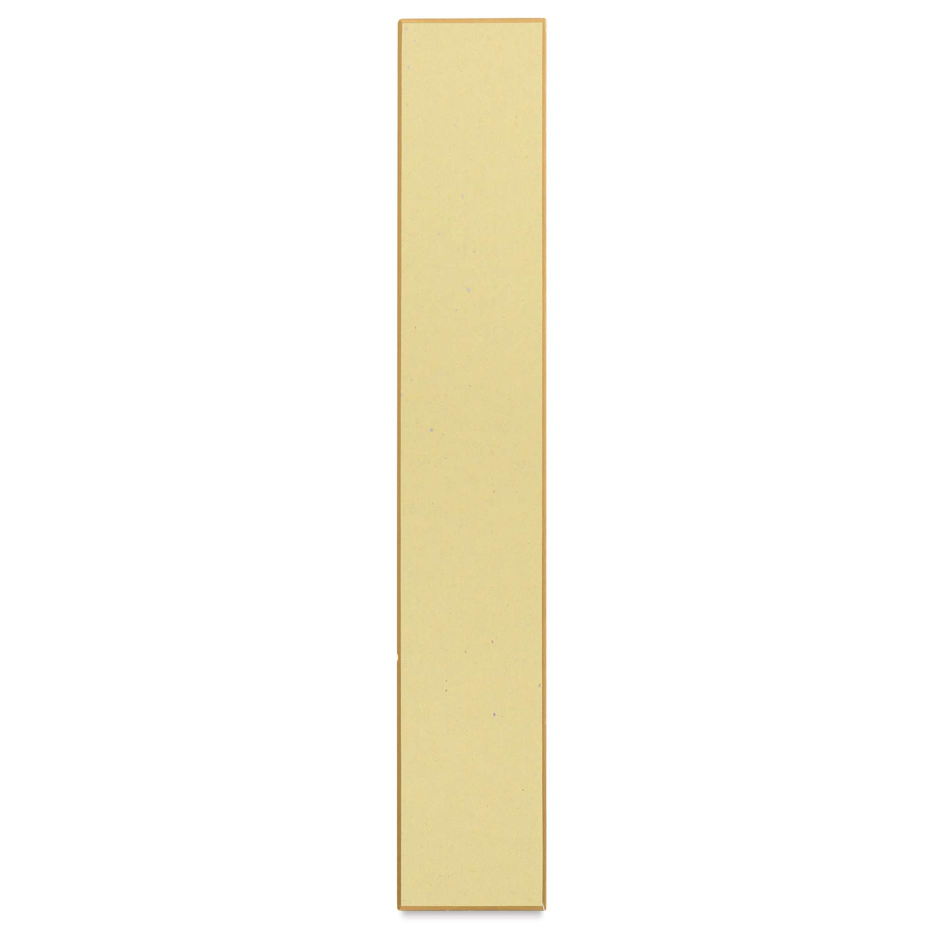 Aitoh Gold Paper Shikishi Boards - 2-1/5" x 14-1/4", Pkg of 3, back of board