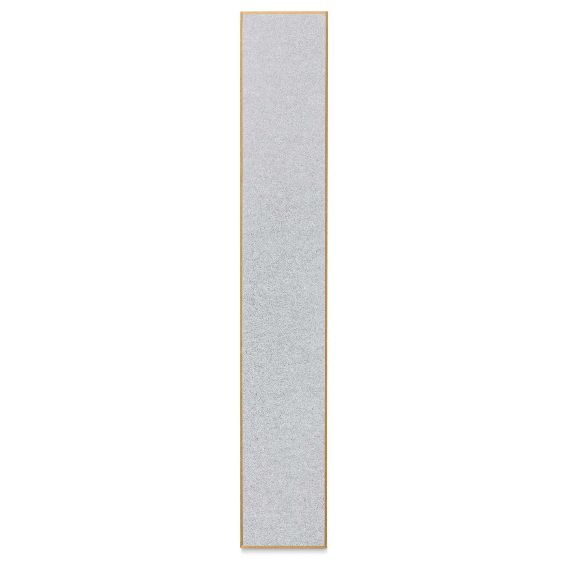 Aitoh Silver Paper Shikishi Boards - 2-1/5" x 14-1/4", Pkg of 3, front of board