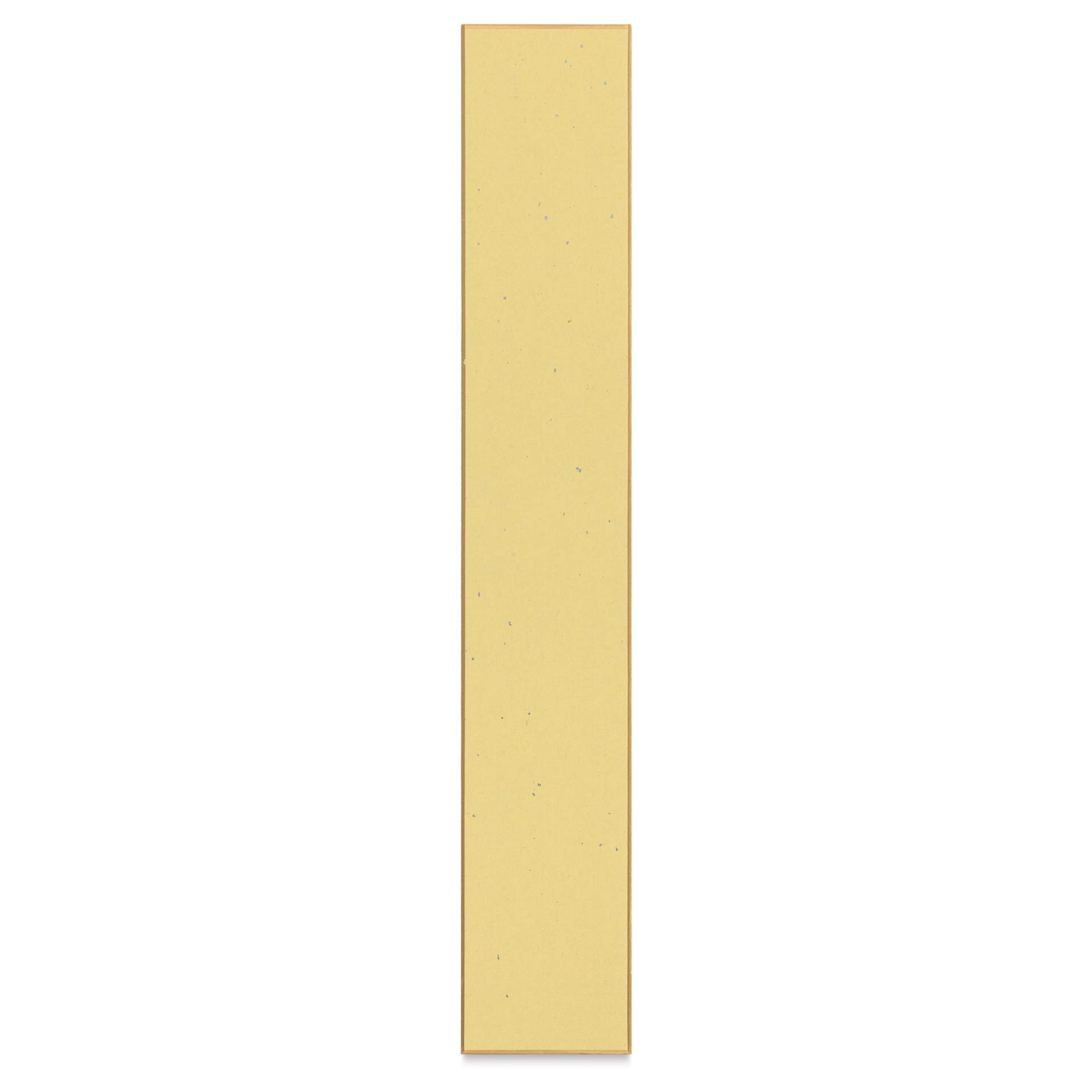 Aitoh Silver Paper Shikishi Boards - 2-1/5" x 14-1/4", Pkg of 3, back of board