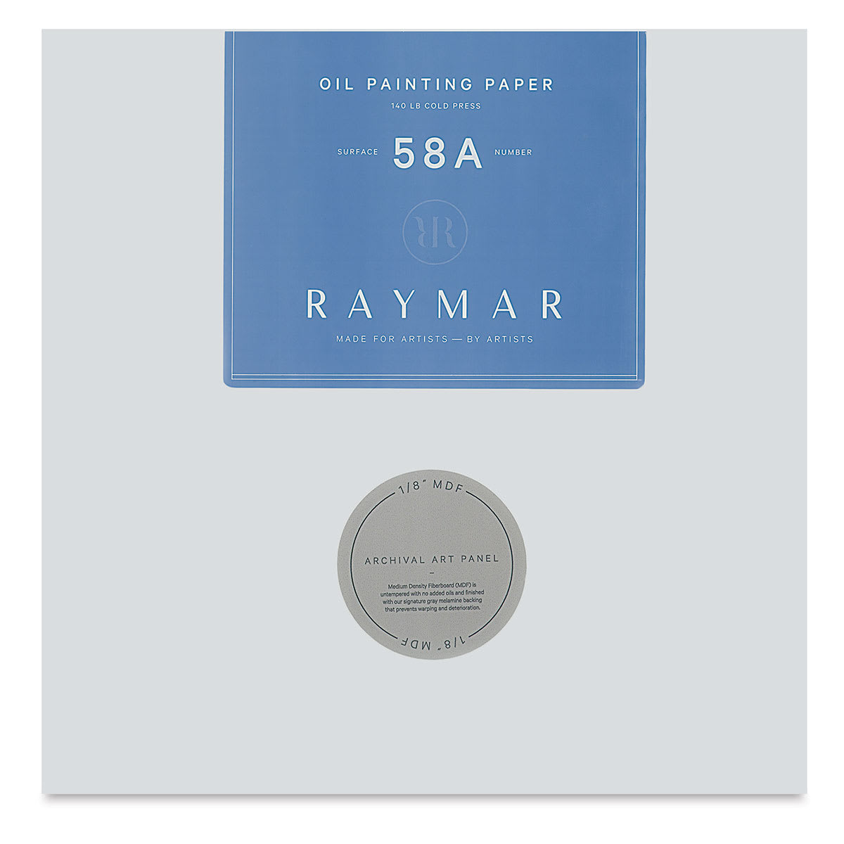 RayMar Arches Oil Paper Panel - 10" x 10"