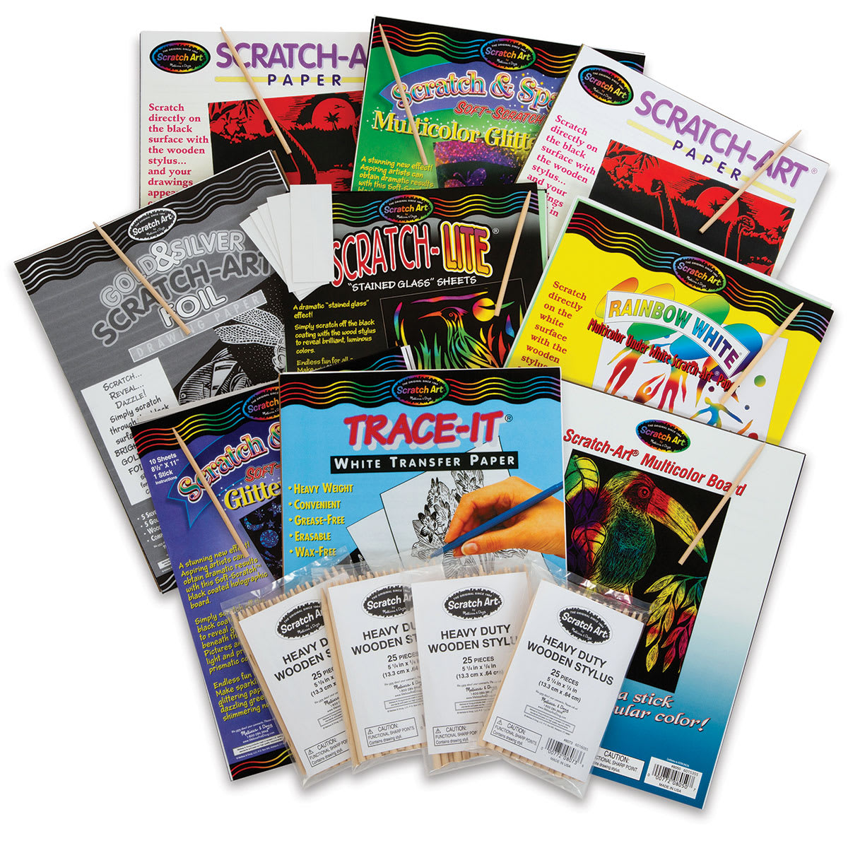 Scratch-Art Variety Classroom Pack