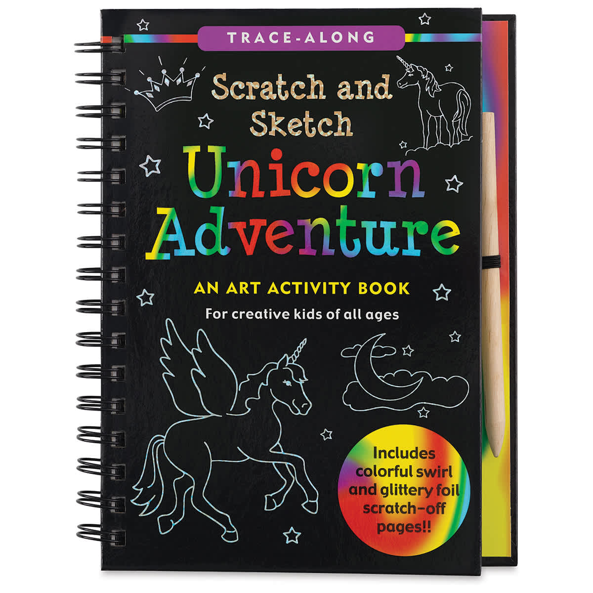 Scratch and Sketch Art Activity Books