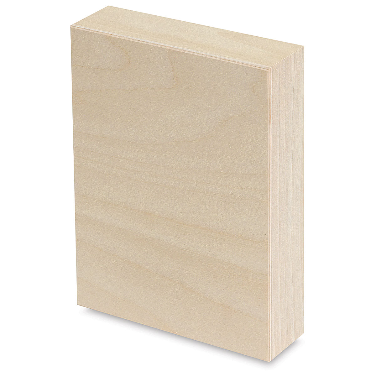 American Easel Wood Painting Panel - 5" x 7" x 1-5/8", Deep Panel