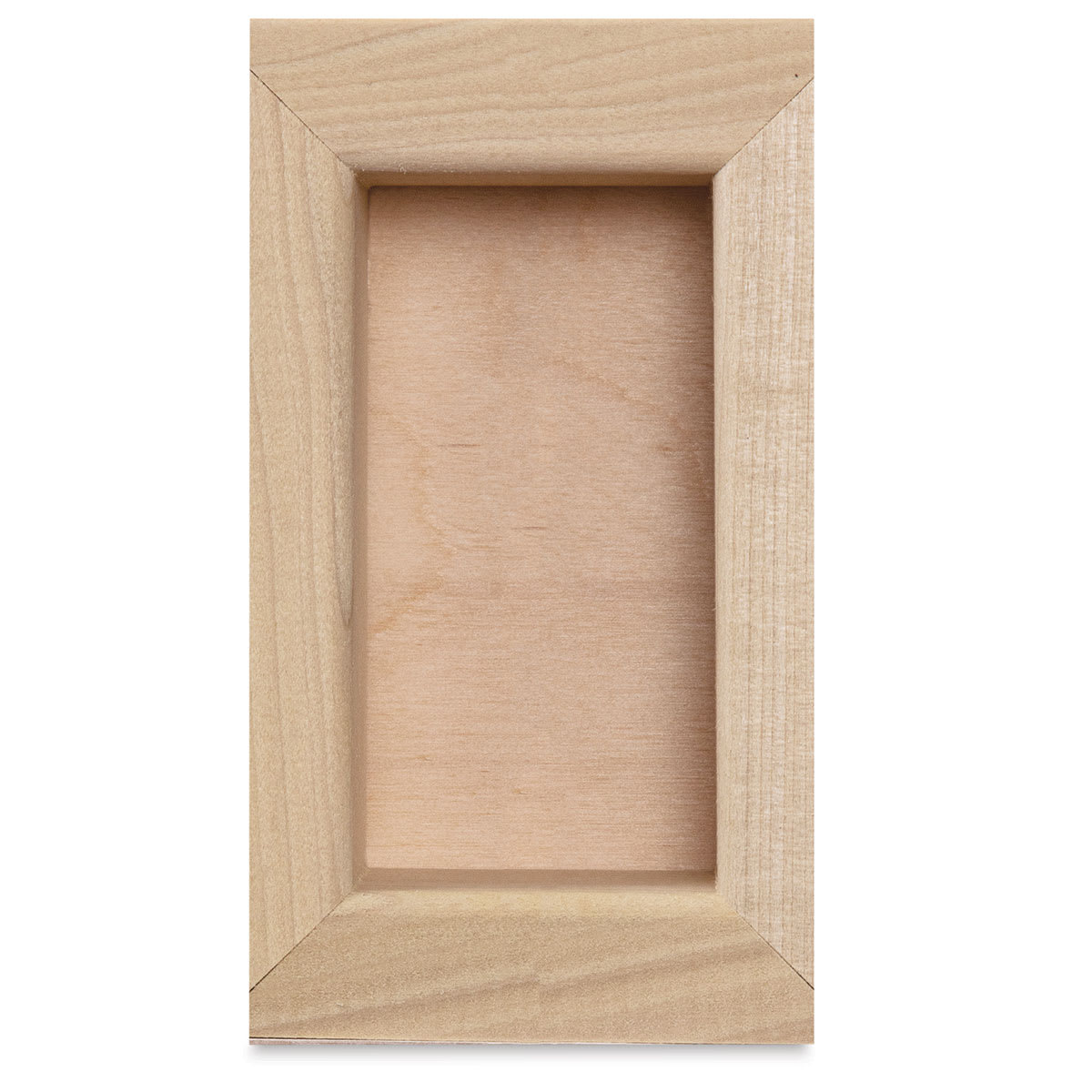 American Easel Wood Wood Painting Panel - 4" x 6" x 1-5/8", Deep Panel
