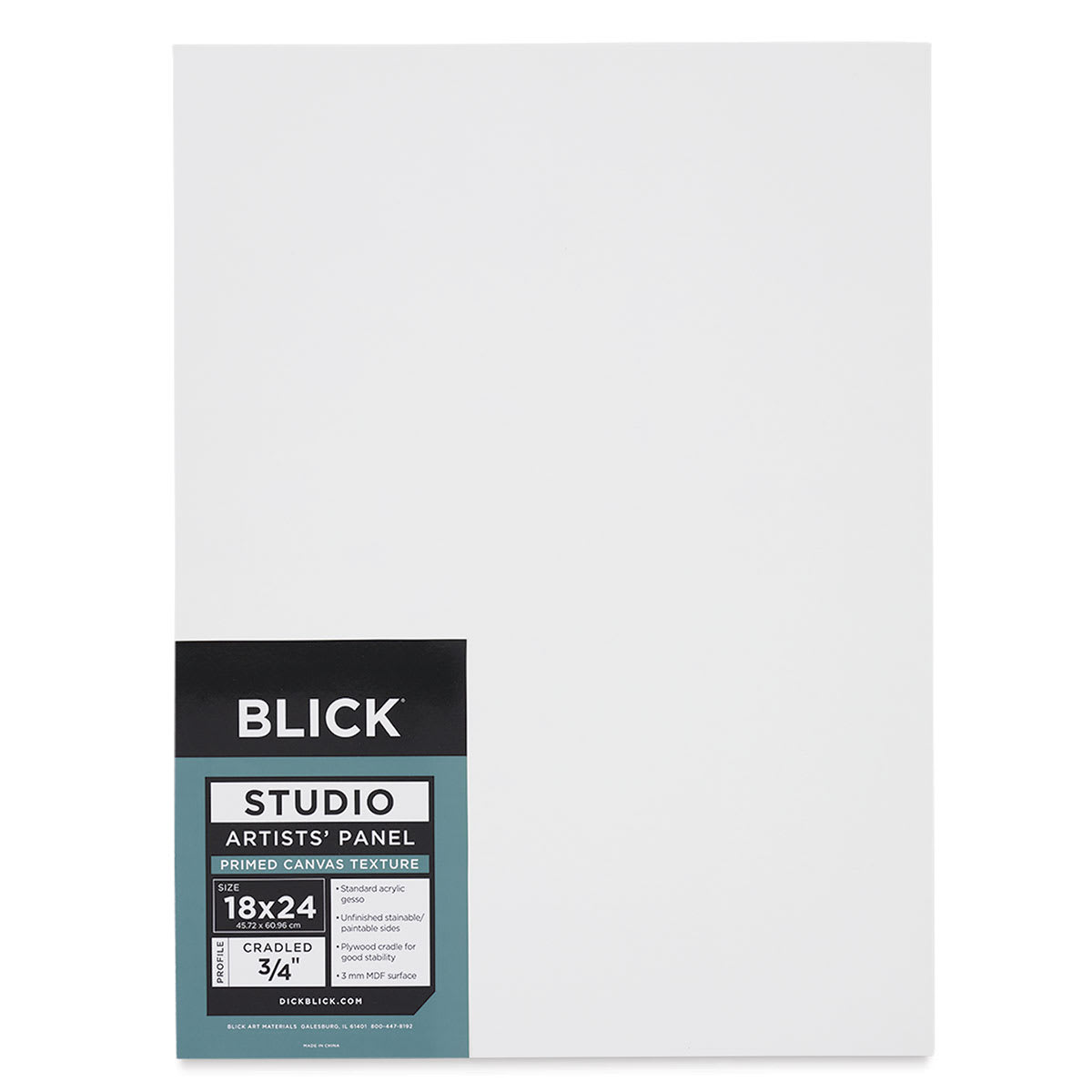 Blick Studio Artists' Board - 18" x 24" x 3/4", Traditional