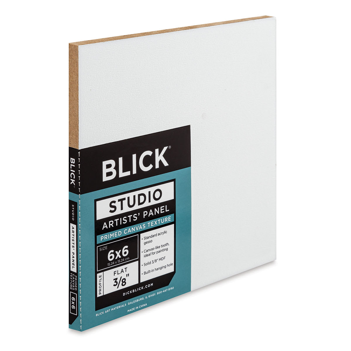 Blick Studio Artists' Board - 6" x 6" x 3/8", Flat
