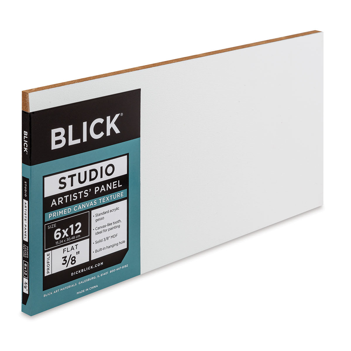 Blick Studio Artists' Board - 6" x 12" x 3/8", Flat