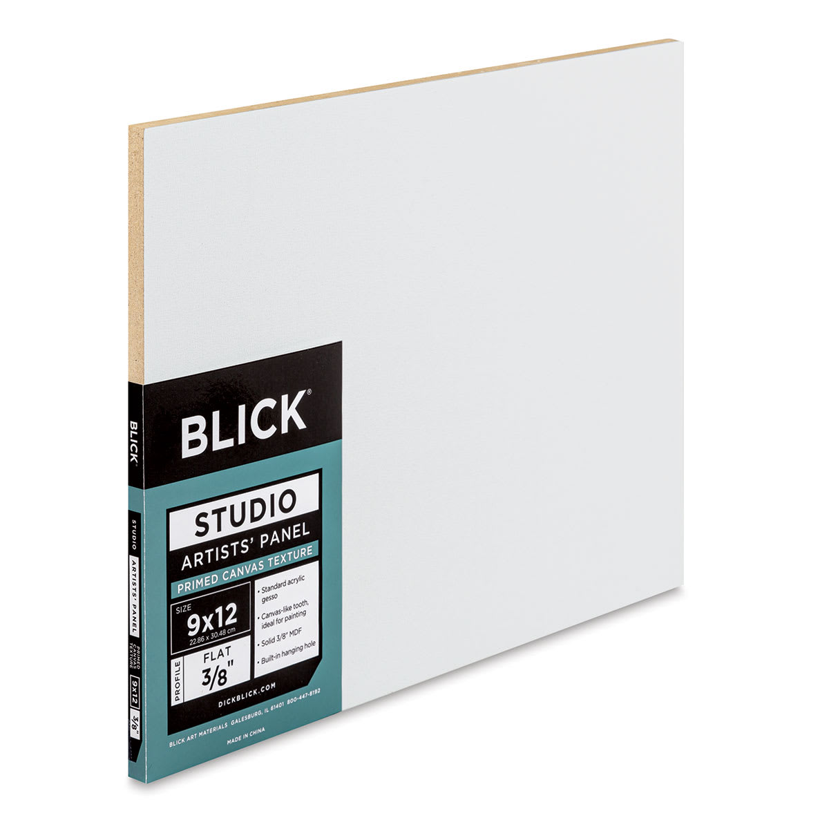 Blick Studio Artists' Board - 9" x 12" x 3/8", Flat