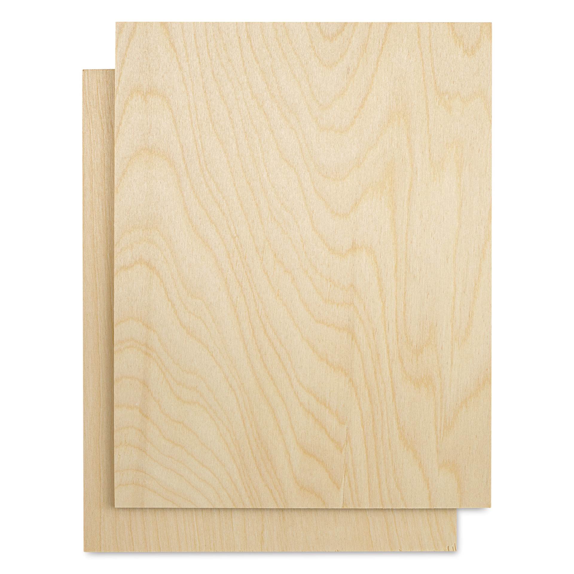 Birch Panel Pack - 8-1/2" x 11" x 1/4", Pkg of 2