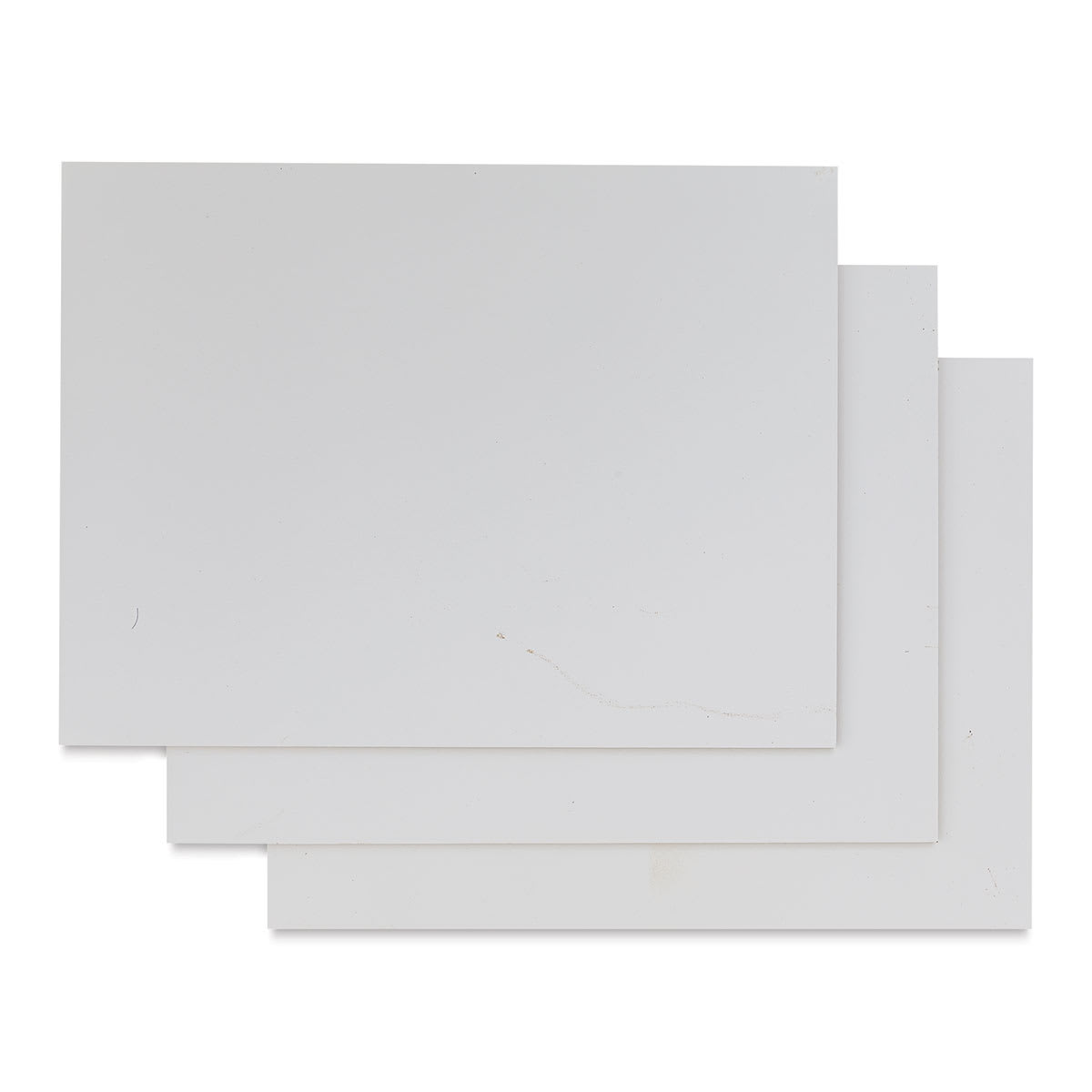 Ampersand Encausticbord - 6" x 8" x 1/8", Flat, Pkg of 3 out of package