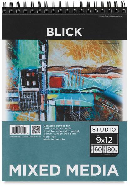 Mixed Media Pad, 60 Sheets Mixed Media Pad, 60 Sheets