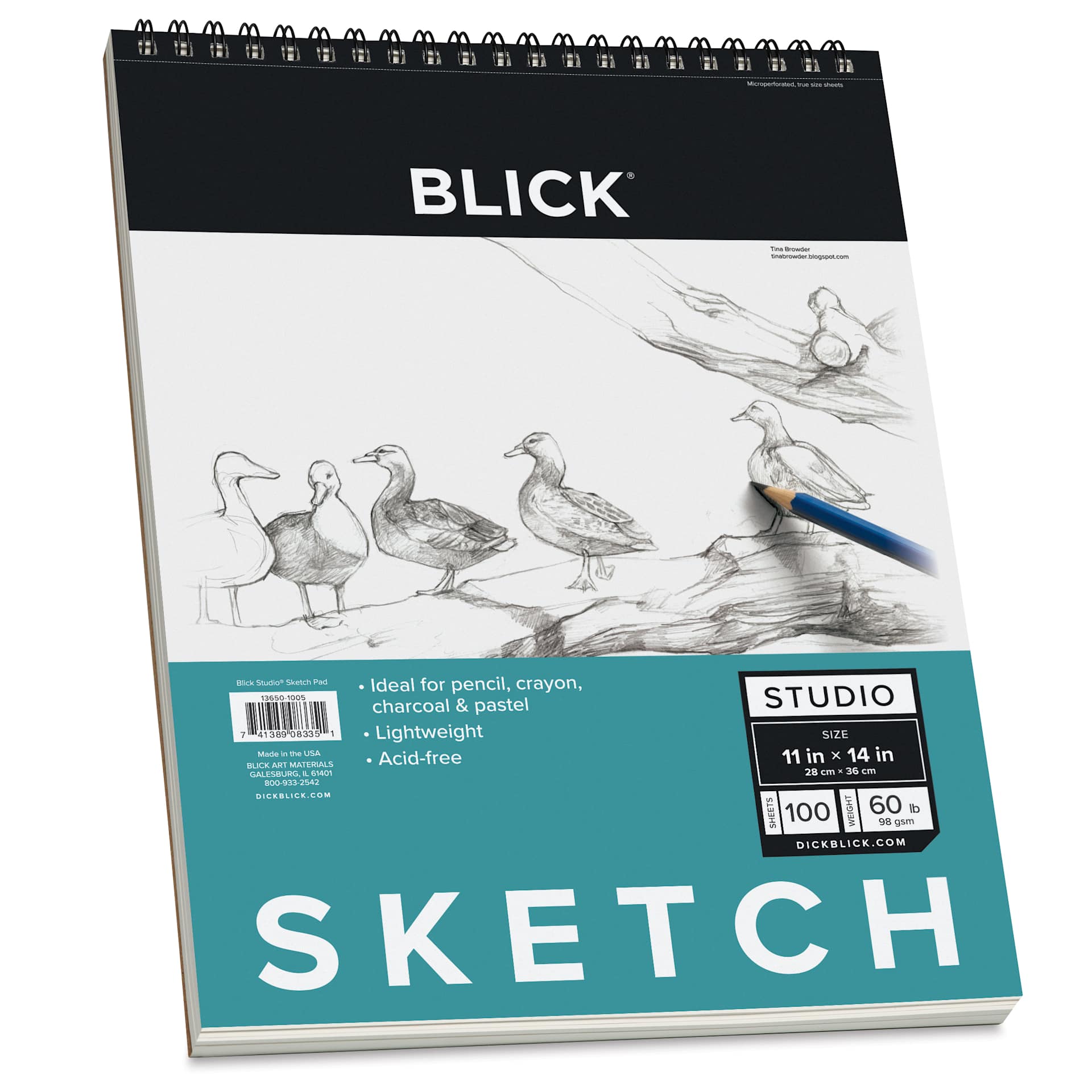 Blick Studio Sketch Pad - 11" x 14", 100 Sheets