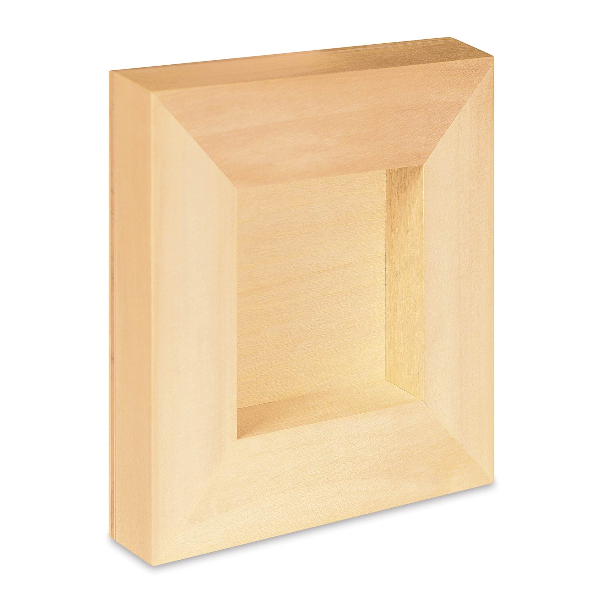 Blick Premier Wood Panel - 6" x 6", 7/8" Traditional Profile, Cradled