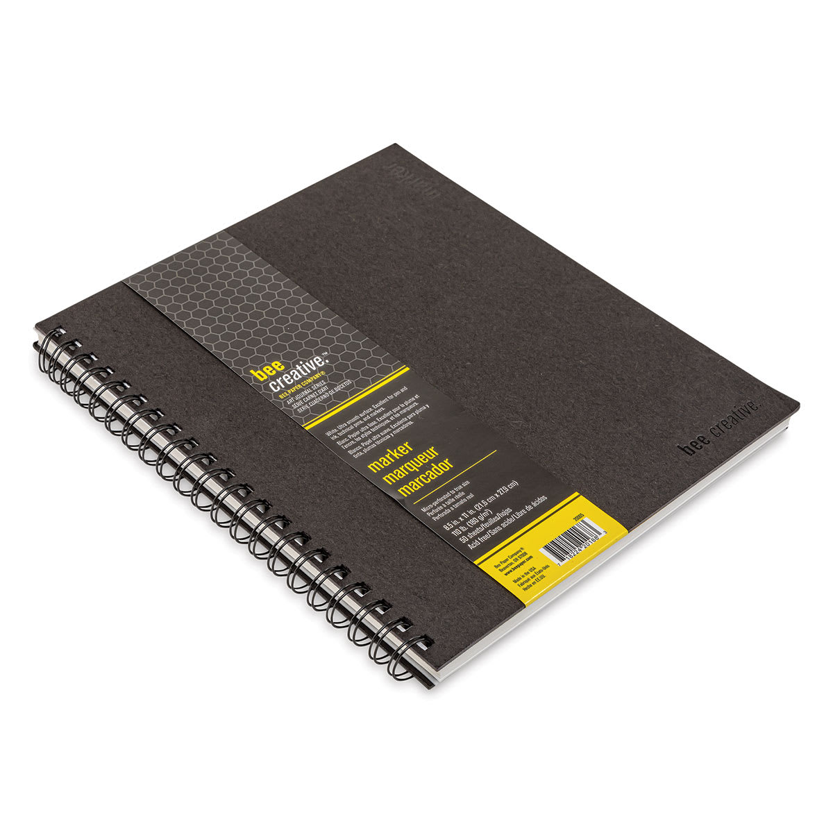 Bee Creative Marker Book - 11" x 8-1/2", 50 Sheets, 110 lb