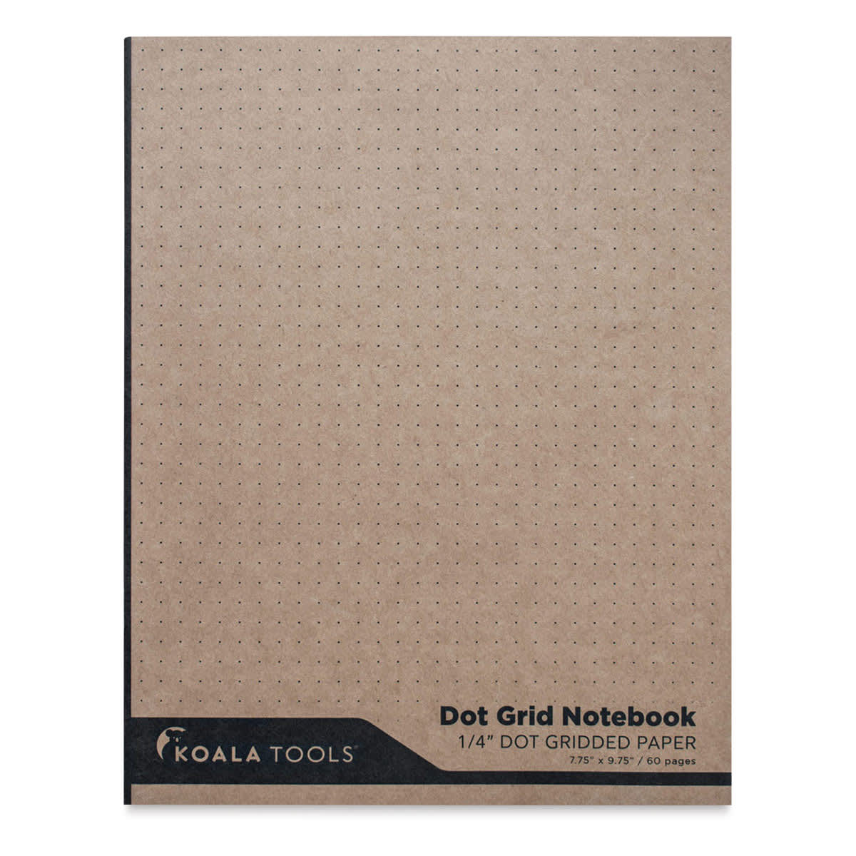 Koala Sketchbook - Front cover of Dot Grid Sketchbook