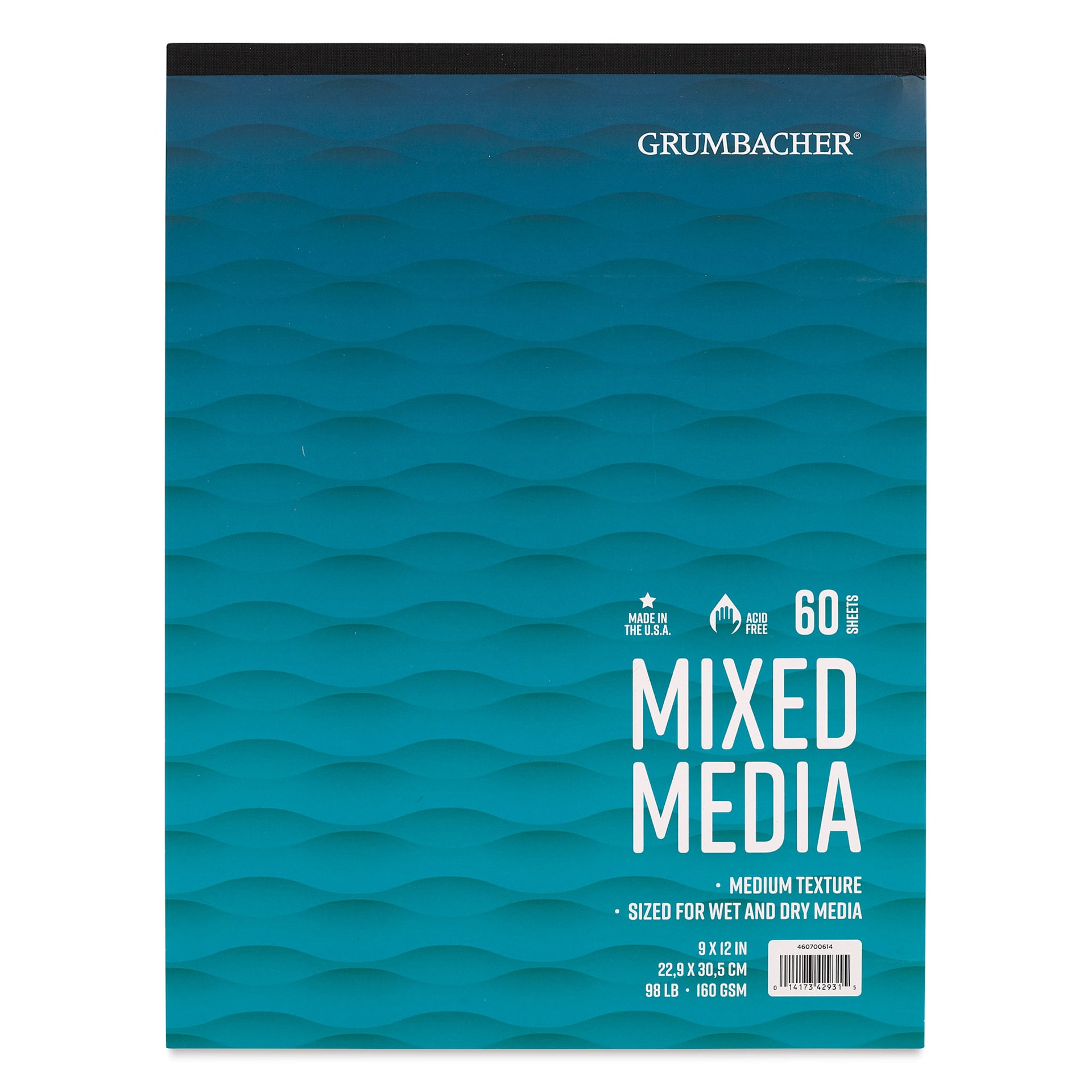 Grumbacher Mixed Media Pad - 9" x 12", 60 sheets
