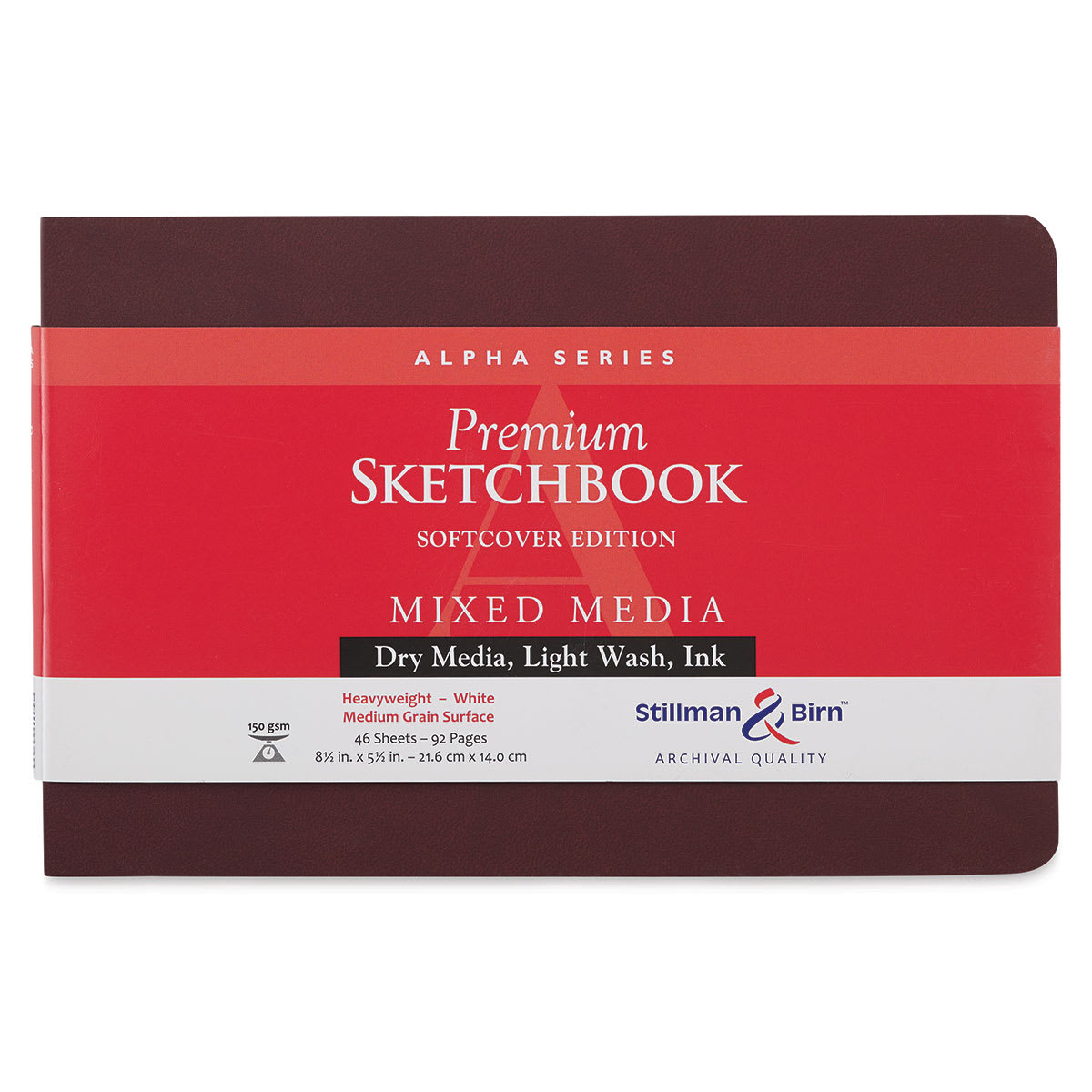 Stillman & Birn Alpha Series Softcover Sketchbook - 5-1/2" x 8-1/2"