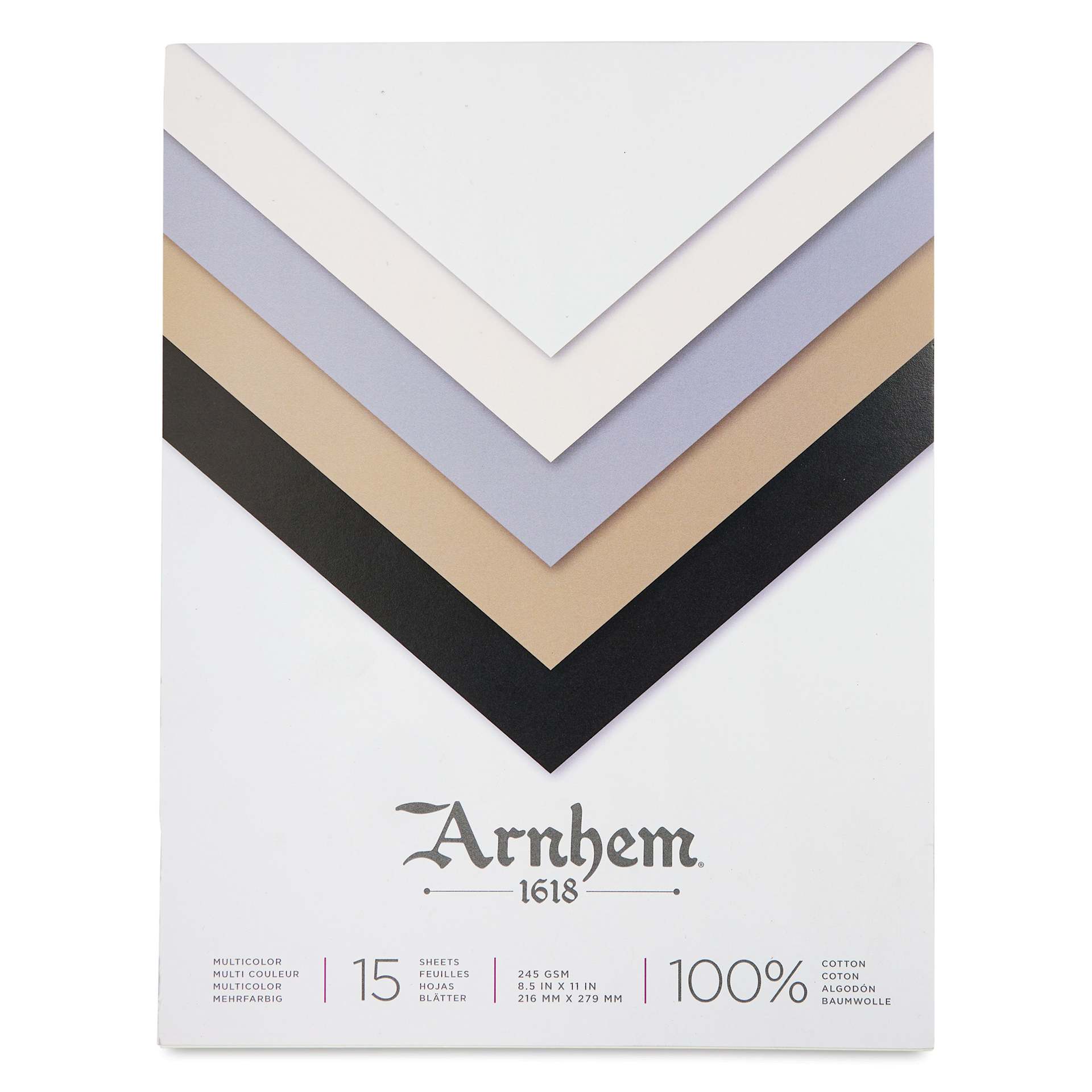 Arnhem 1618 Paper Pads by Speedball - Assorted Colors, 8-1/2" x 11", front cover